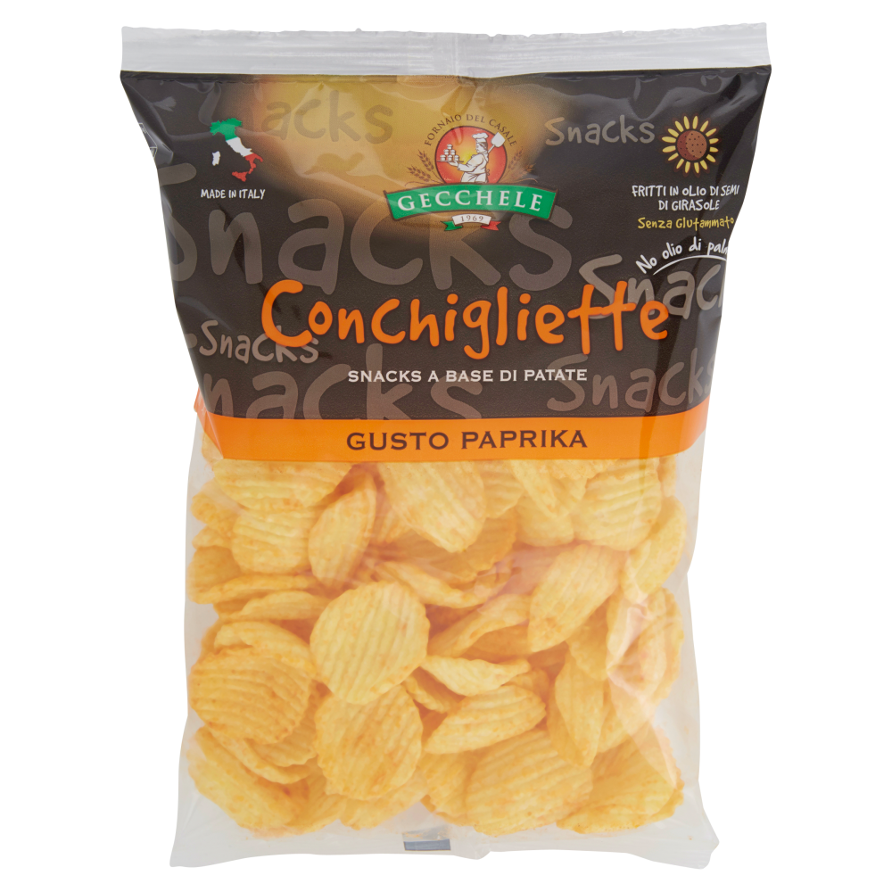 Gecchele Conchigliette Gusto Paprika 100 g