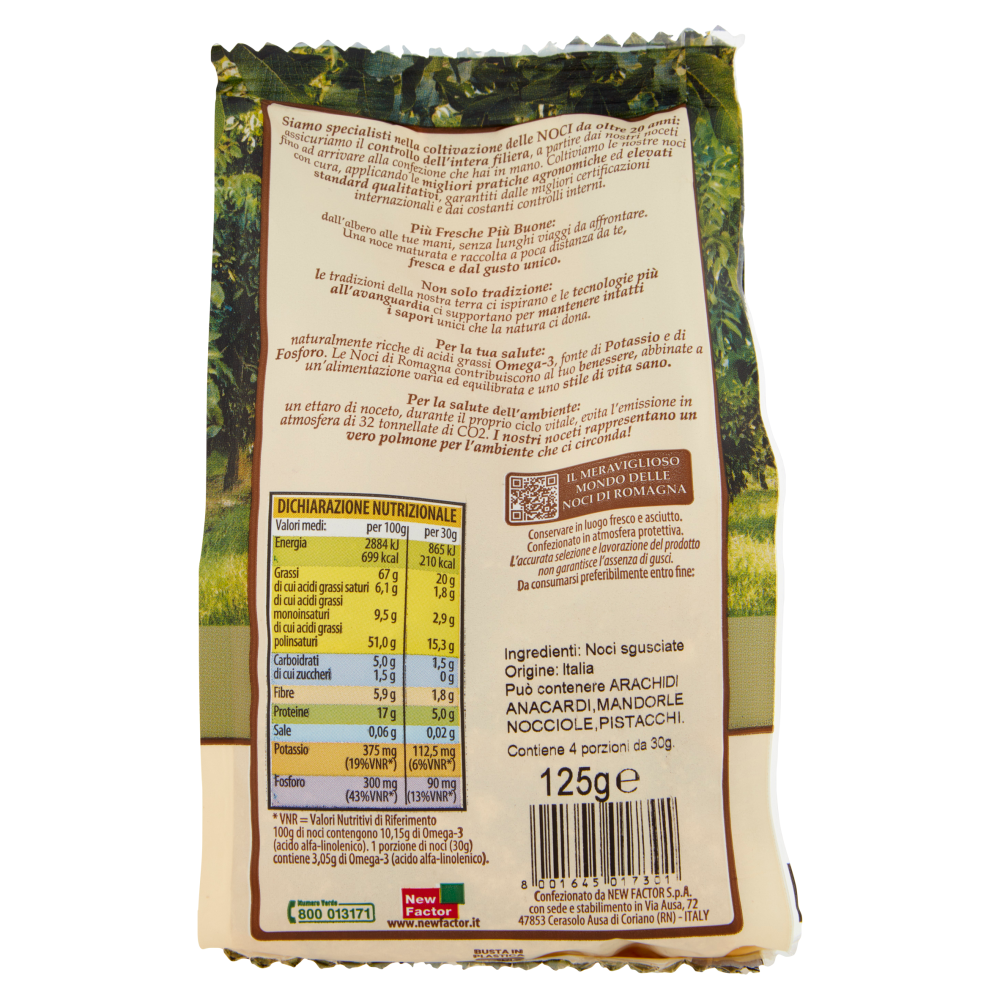 Mister Nut Noci di Romagna Sgusciate 125 g