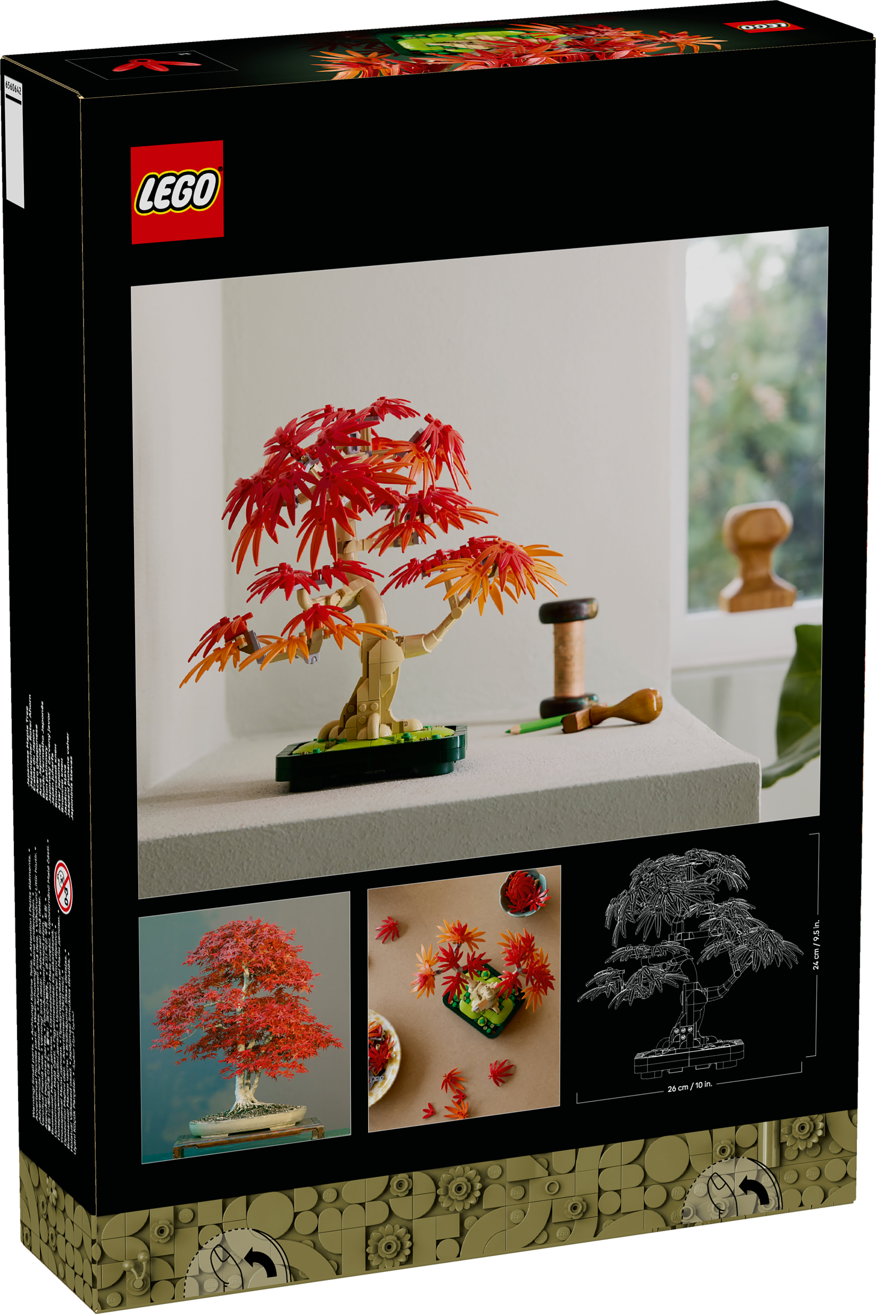LEGO Botanicals Bonsai di acero rosso giapponese