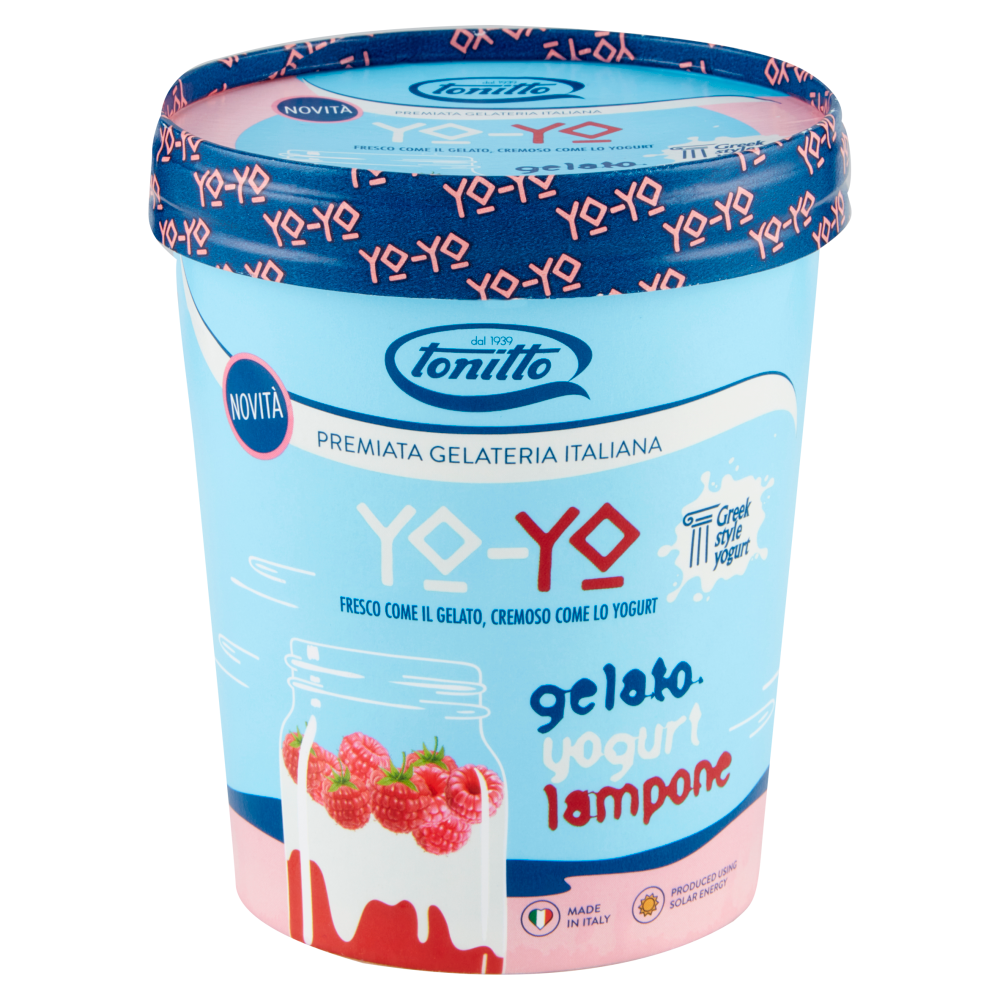 tonitto Yo-Yo gelato yogurt lampone 275 g