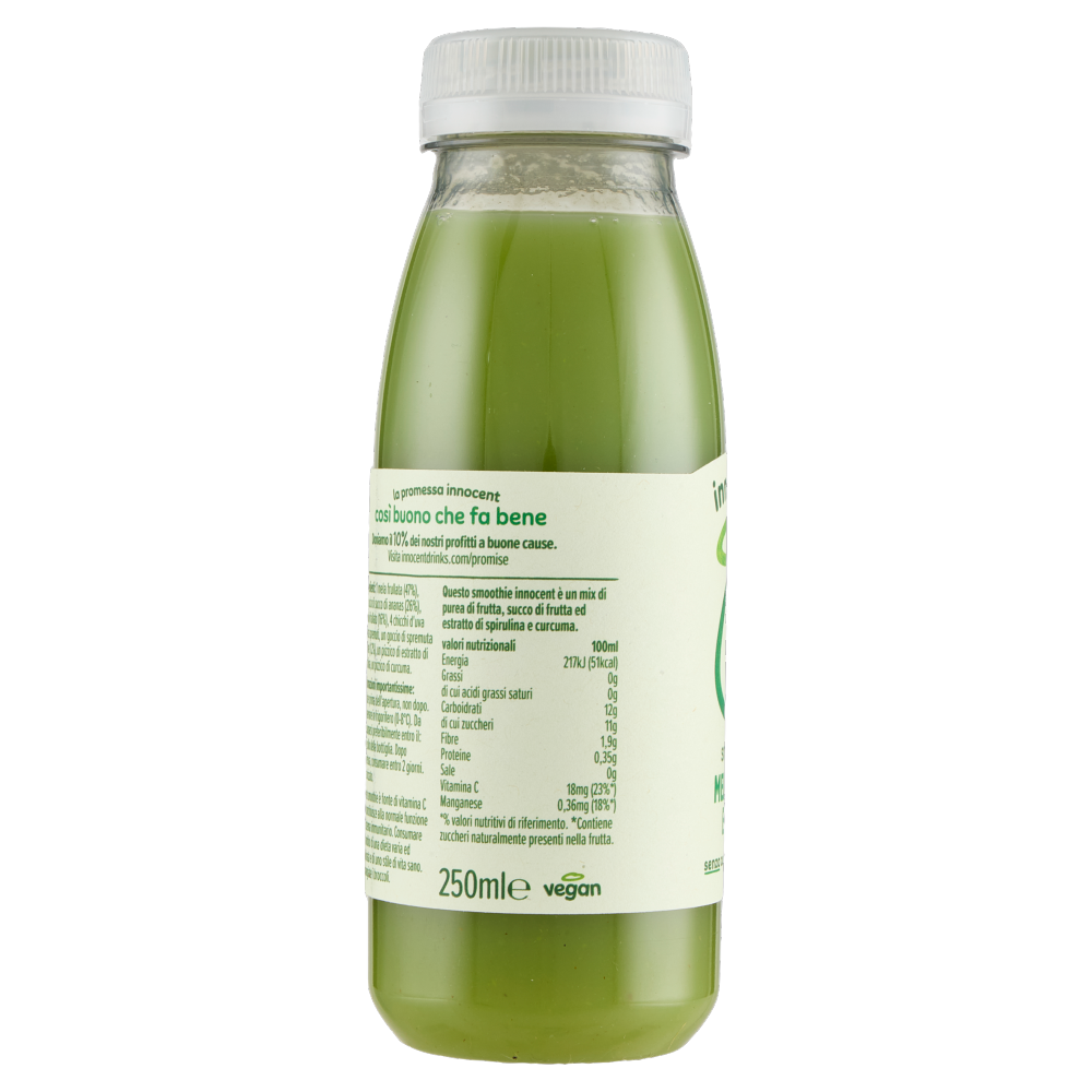 innocent smoothie Mela, Kiwi e Lime 250 ml