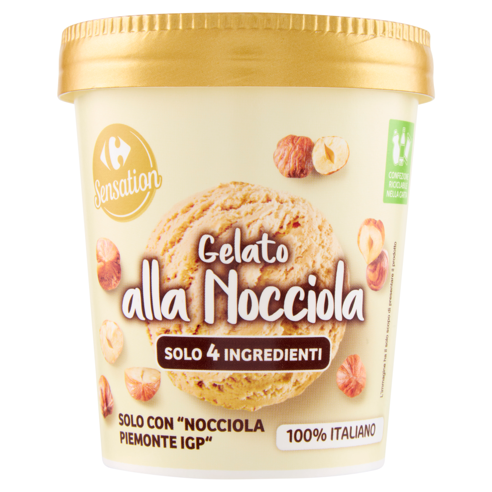 Carrefour Sensation Gelato alla Nocciola 300 g