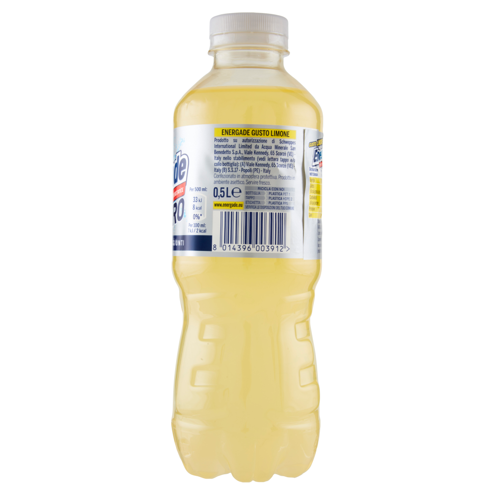 Energade Zero Gusto Limone 0,5 L