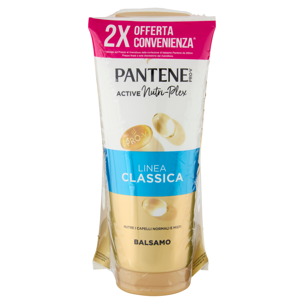 Pantene Pro-V Linea Classica Balsamo Active Nutri-Plex 2 x 200 ml