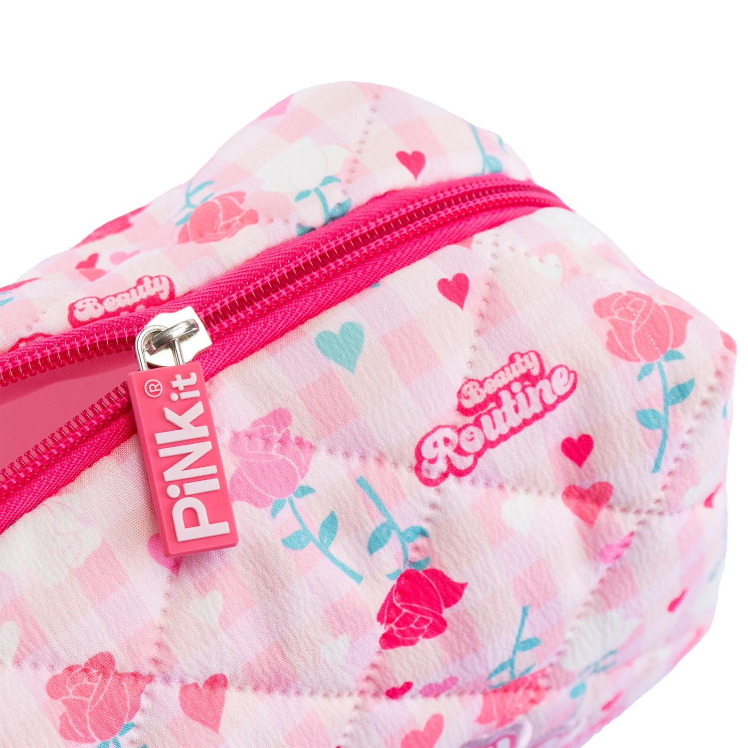 Nice Beauty Routine Case astuccio compatto per trucchi Rosa