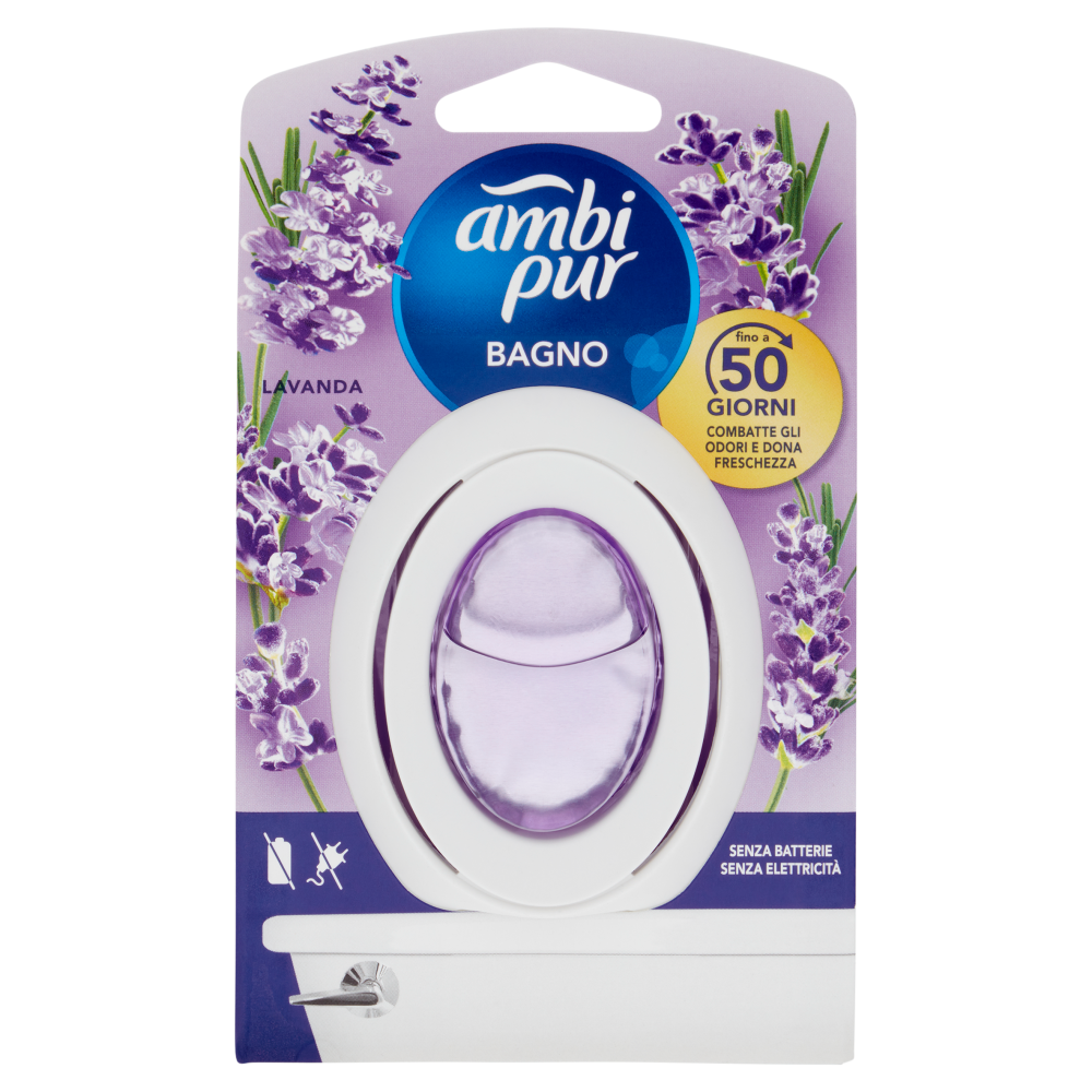 Ambi Pur Bagno Profumatore per Ambienti Elimina e Previene gli Odori, Brezza di Capri 7,5 ml