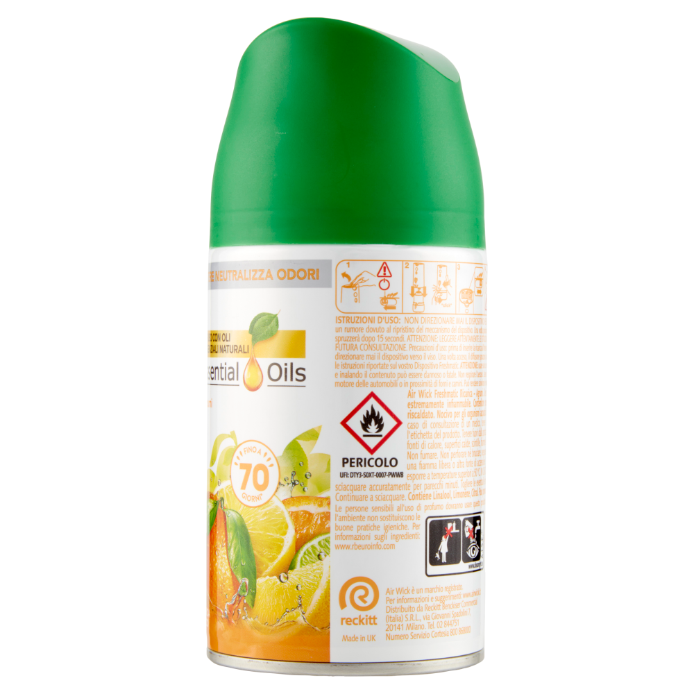 Air Wick Freshmatic Ricarica Agrumi Profumatore per ambiente 250 ml