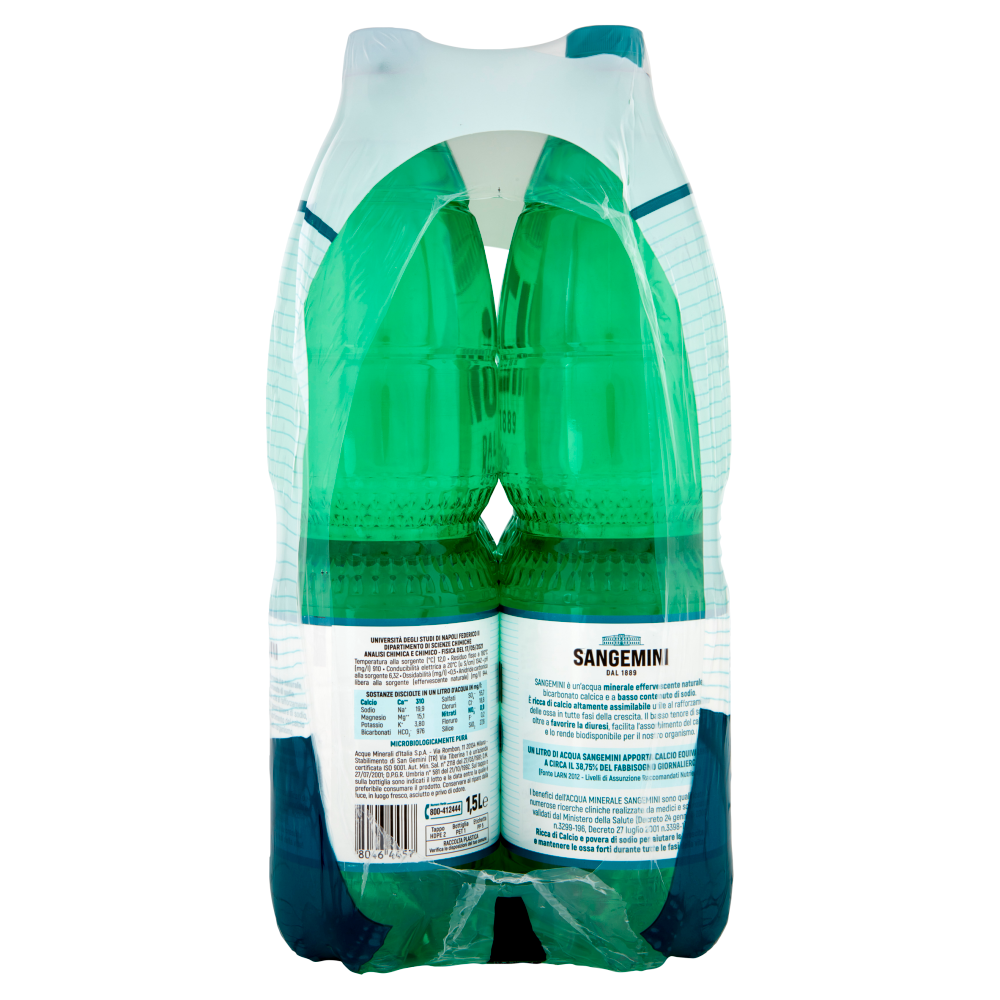 Sangemini Acqua Minerale Naturale 6 x 1,5 L