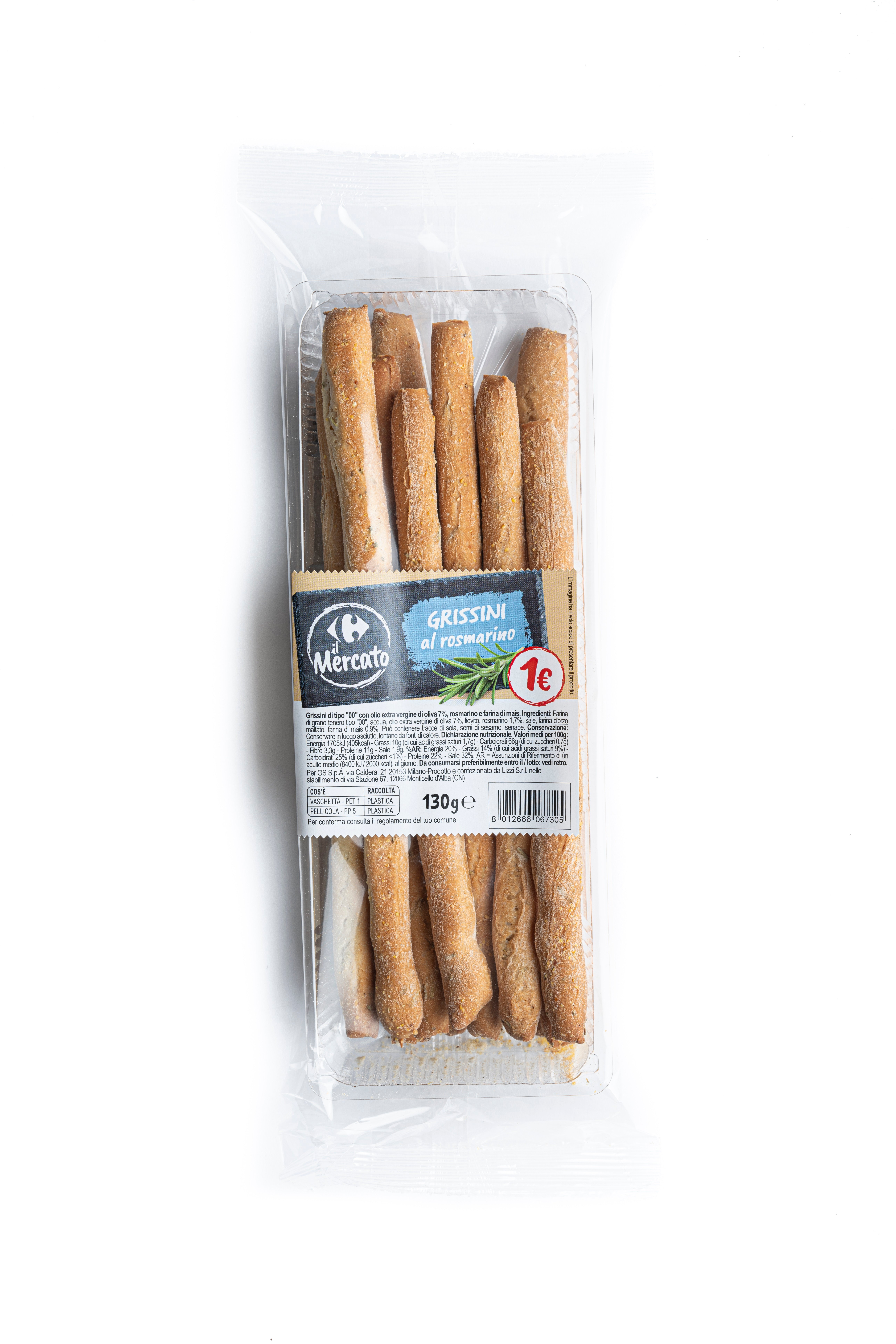 Carrefour il Mercato Grissini al Rosmarino