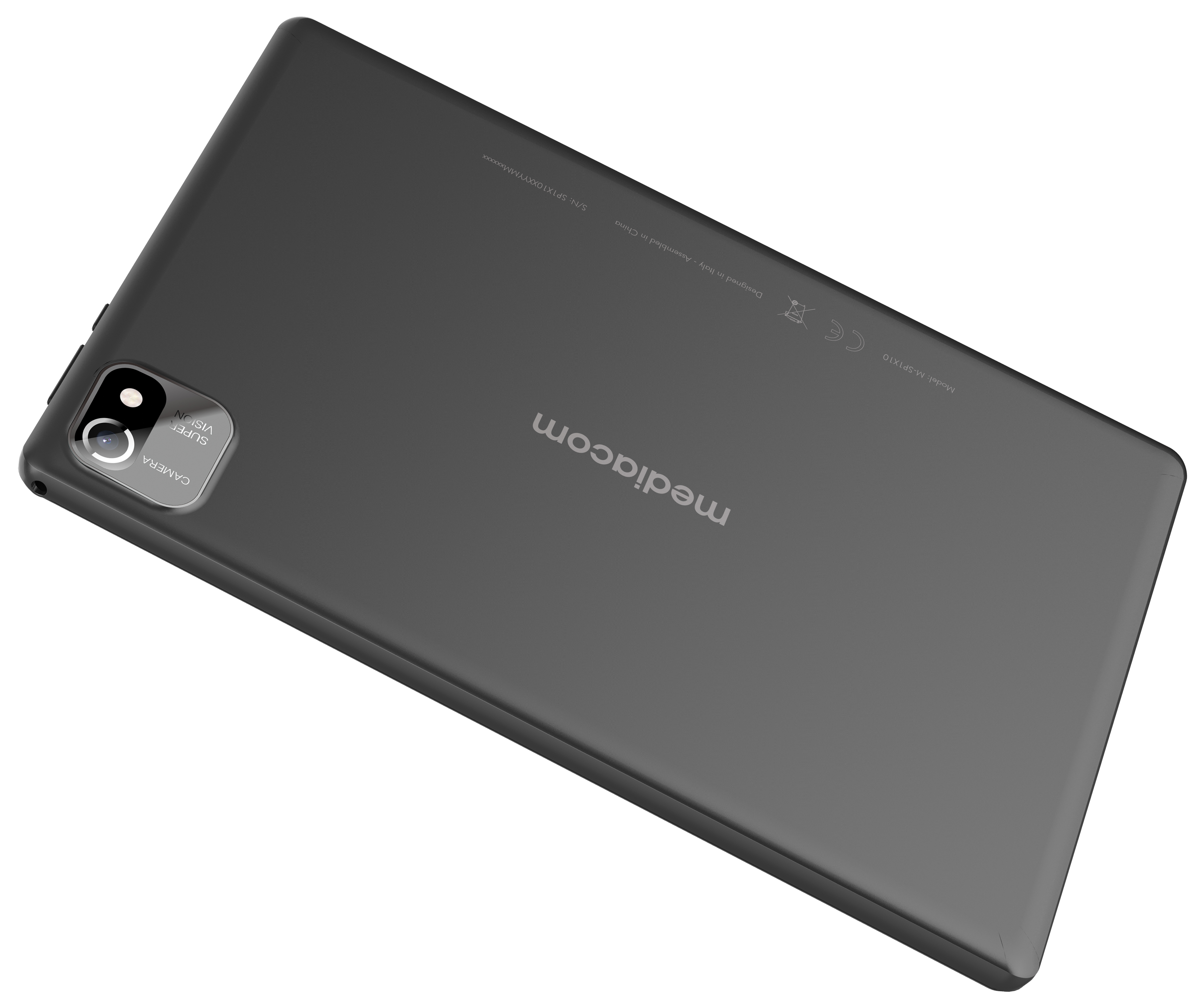 Mediacom SmartPad X10 4G Spreadtrum LTE-FDD 32 GB 25,6 cm (10.1") 2 GB Android 12 Go edition Nero