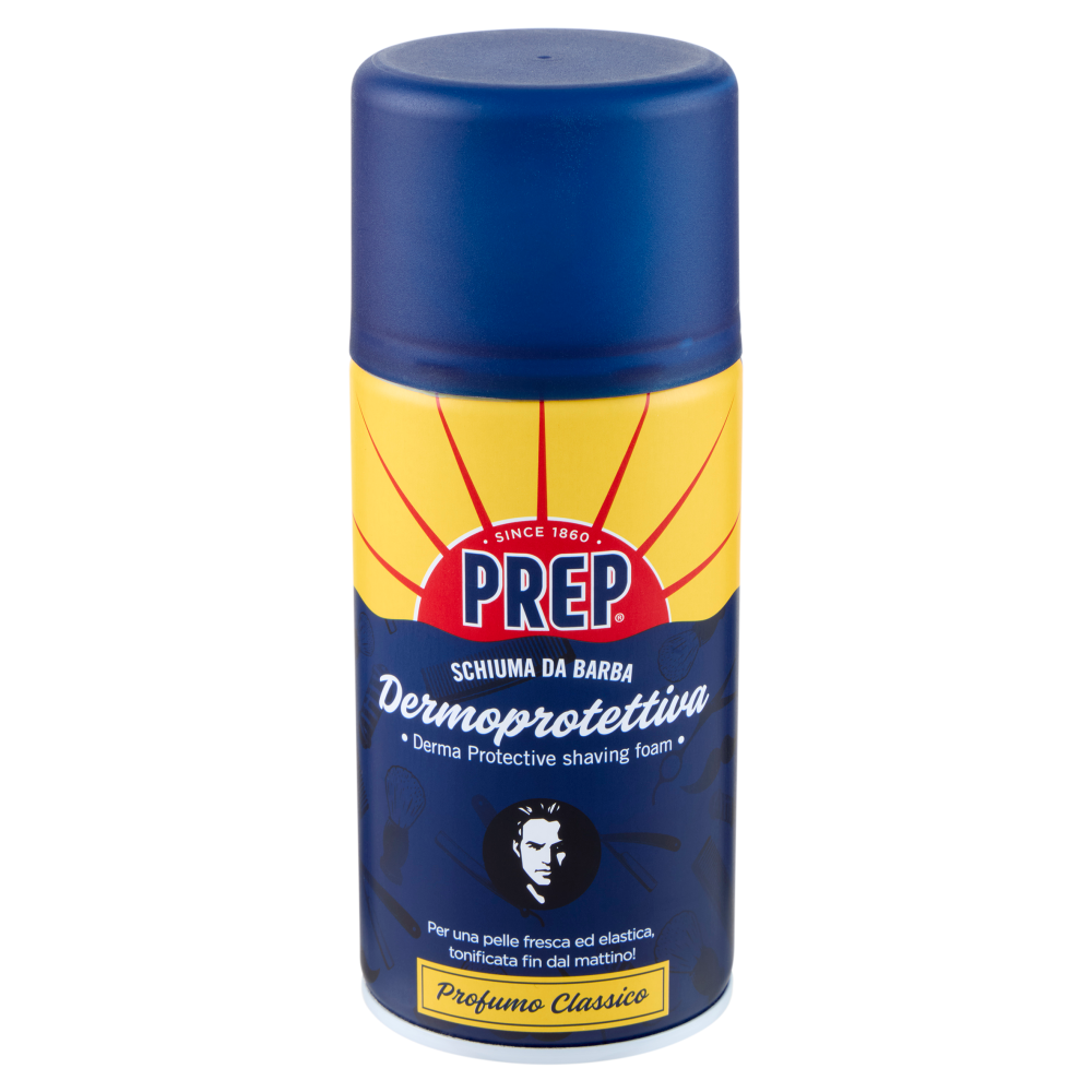 Prep Schiuma da Barba Dermoprotettiva Profumo Classico 300 ml