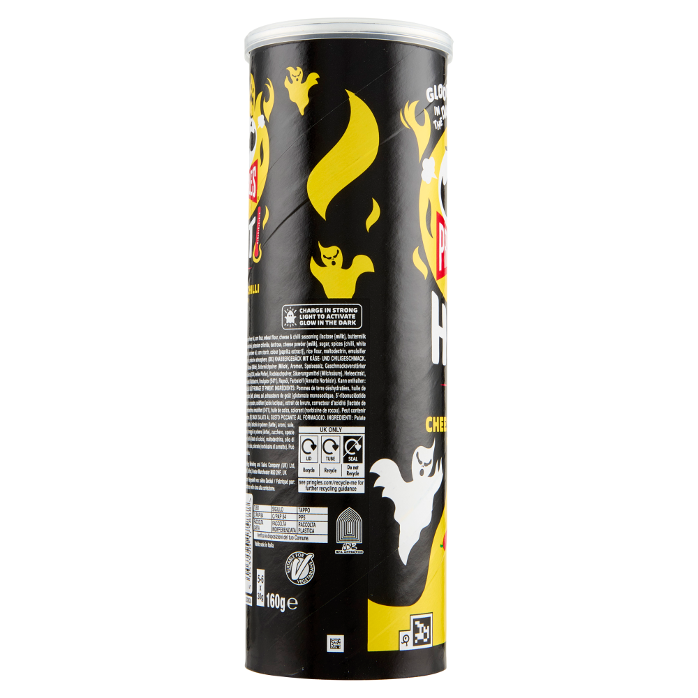 Pringles Hot Scary Cheese & Chilli Flavour 160 g