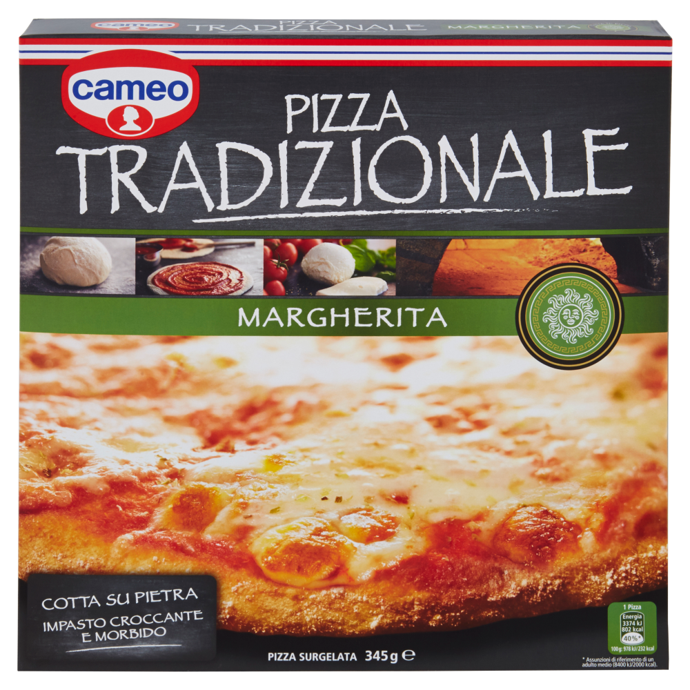 cameo Pizza Tradizionale Margherita 345 g Carrefour