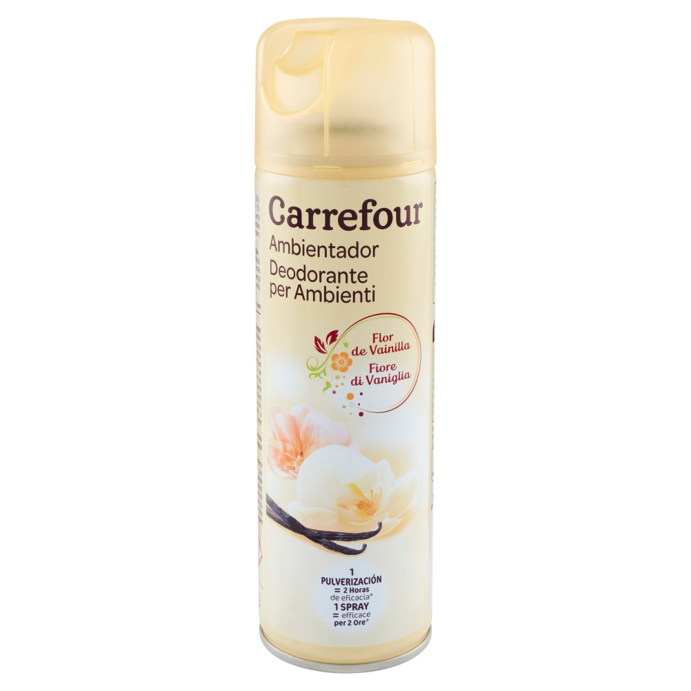 Carrefour Deodorante per Ambienti Fiore di Vaniglia 300 ml