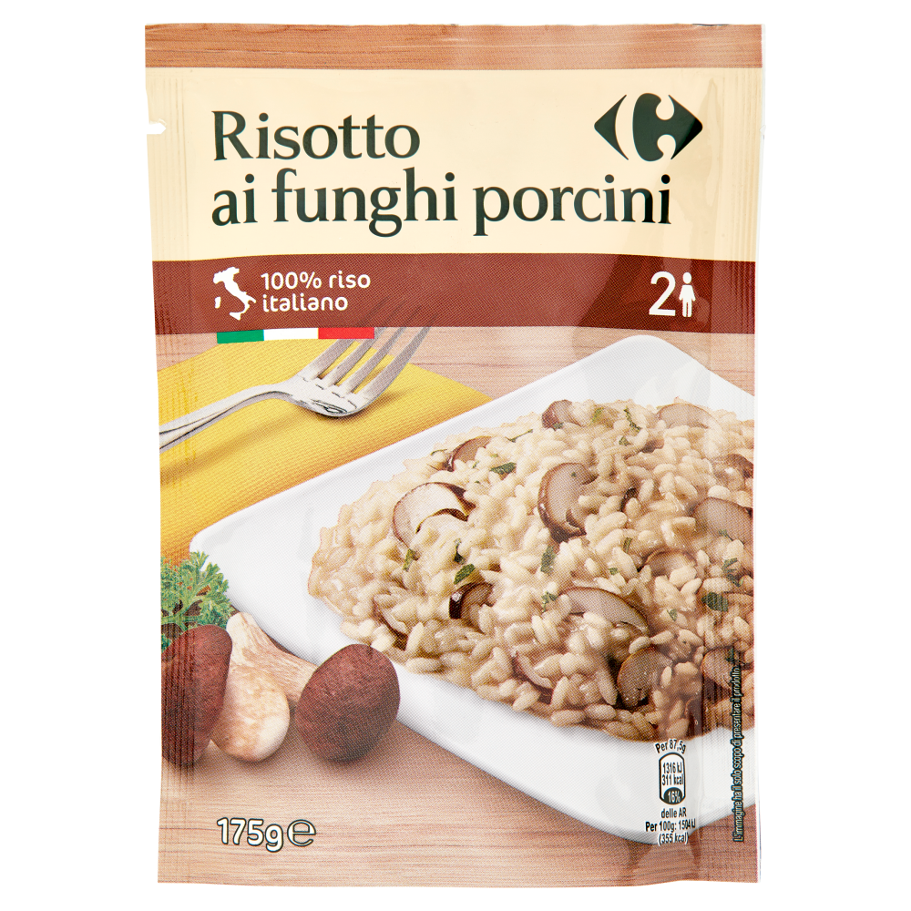 Carrefour Risotto ai funghi porcini 175 g