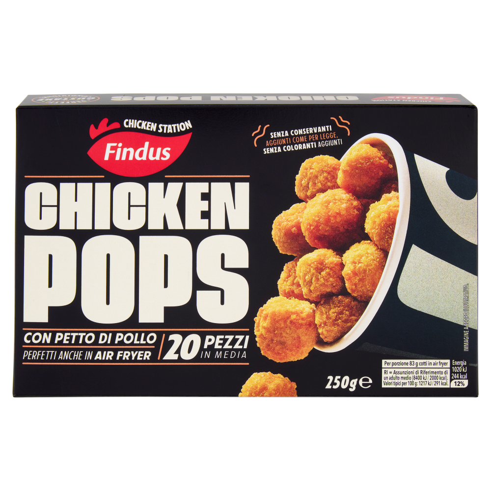 Findus Chicken Station Chicken Pops 250 g