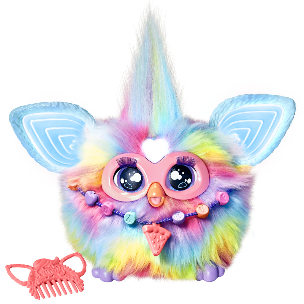 Furby Arcobaleno, giocattolo di peluche interattivo