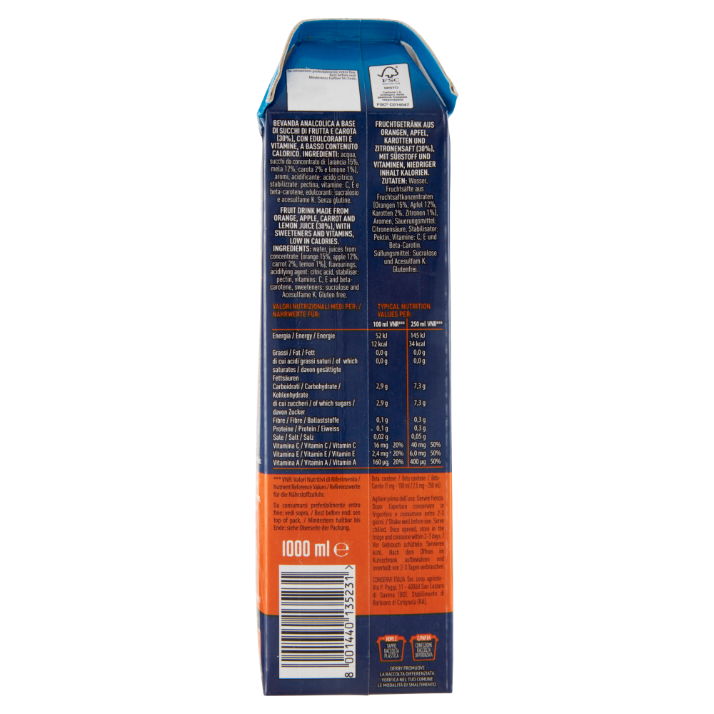 Derby blue zero ace 1000 ml