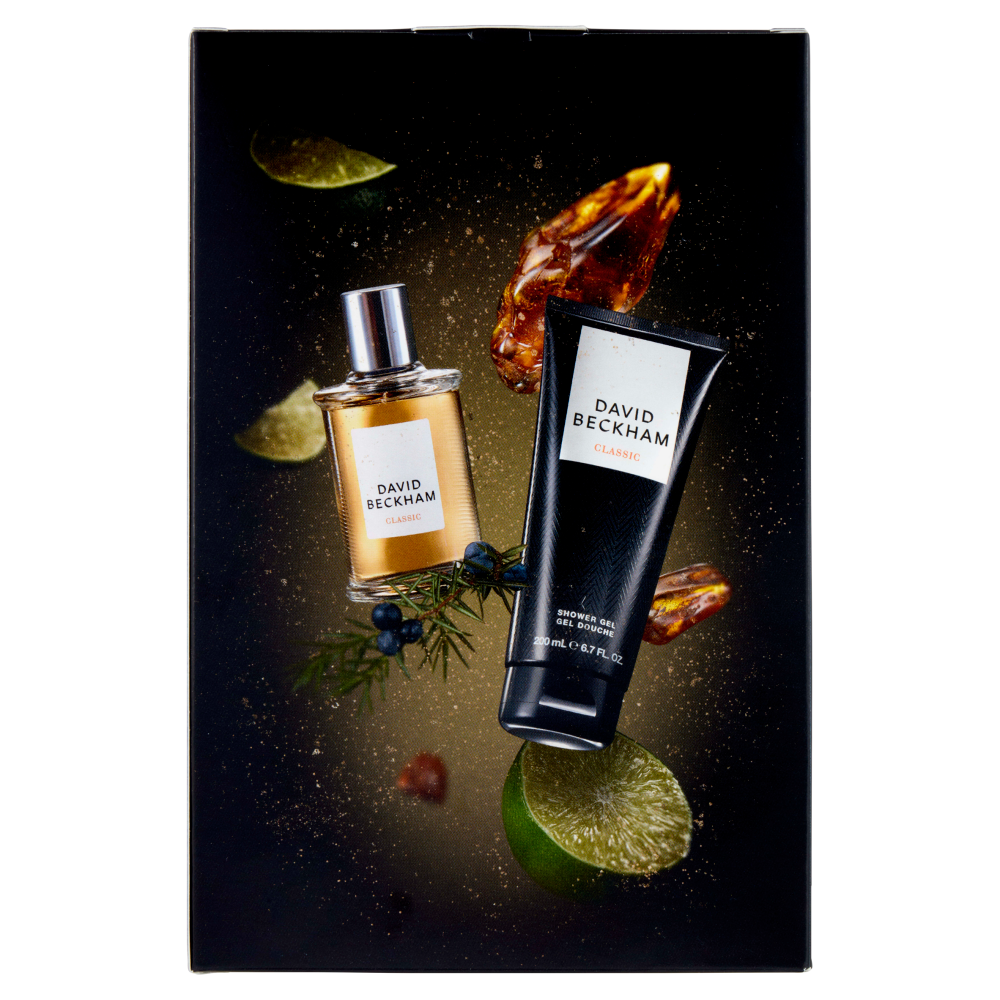David Beckham Classic Xmas25 Maschile Eau de Toilette 50 ml + Shower Gel 200 ml Classic 