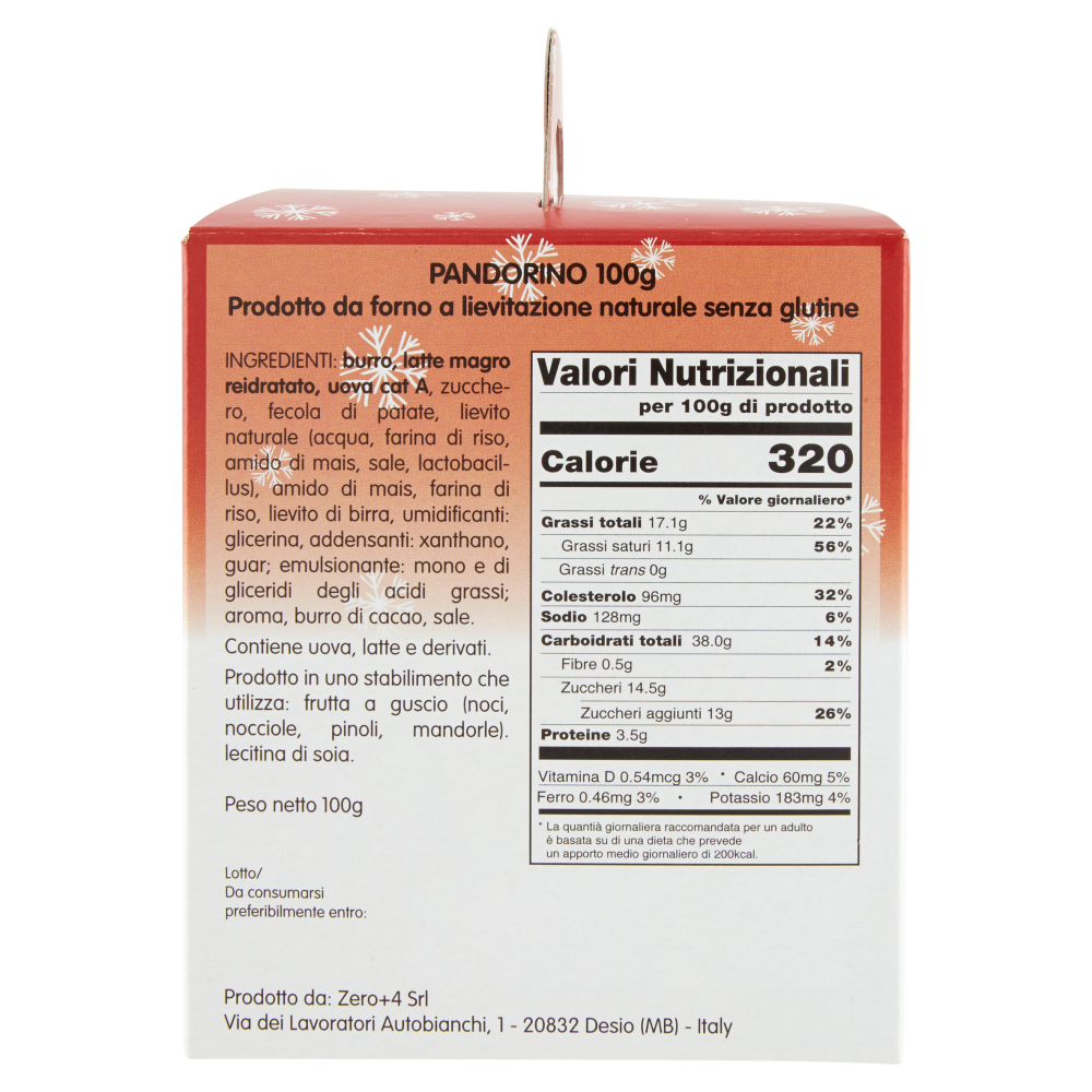 Pandorino senza glutine 100 g