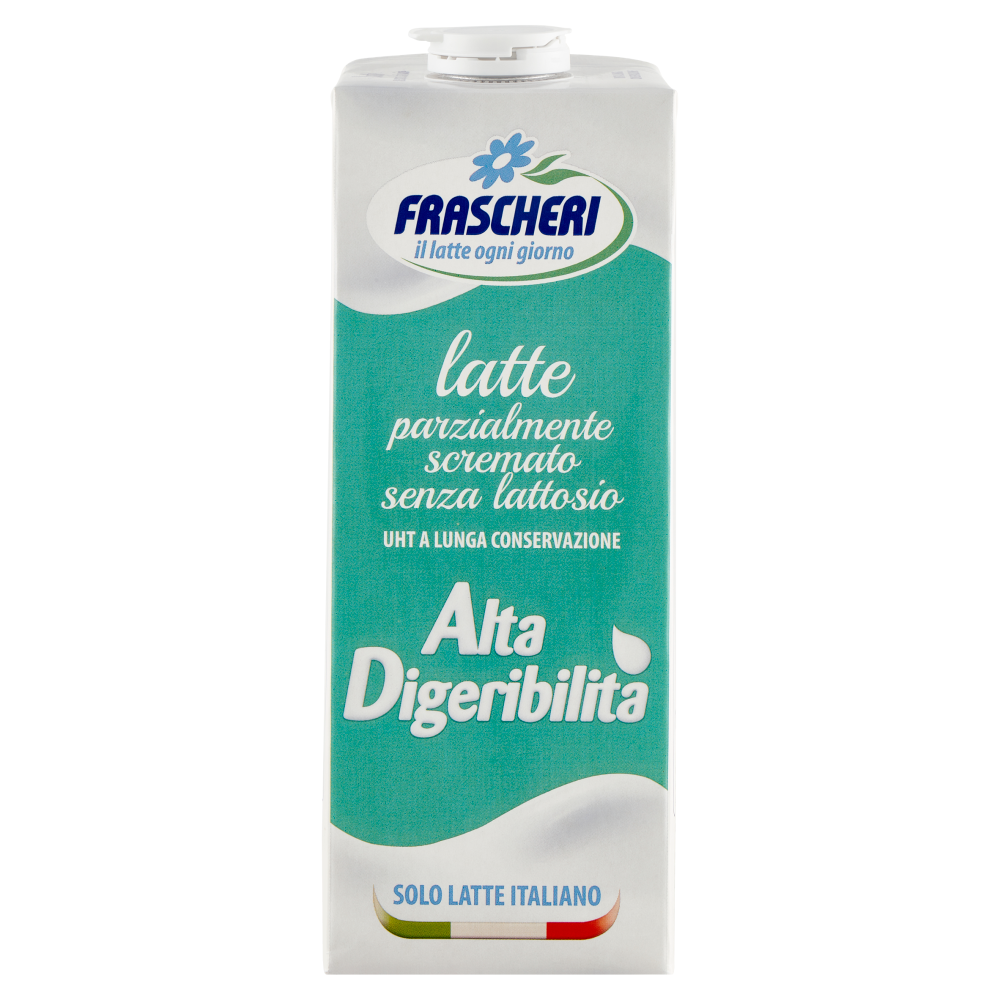 Frascheri latte parz. scremato senza lattosio UHT a Lunga Conservazione Alta Digeribilit&agrave; 1000 ml