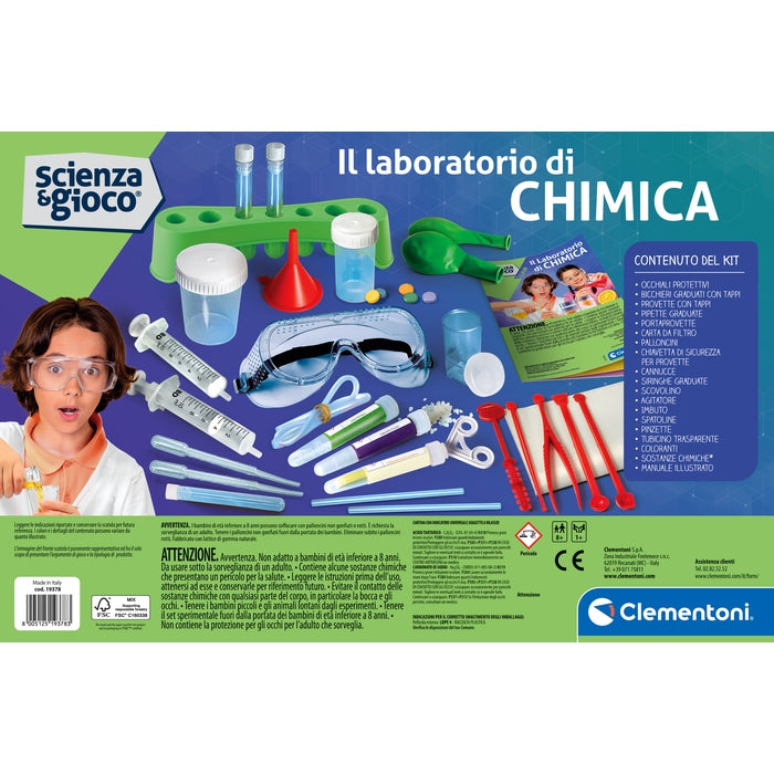Clementoni Science & Play Scienza & Gioco Lab Il Laboratorio Di Chimica
