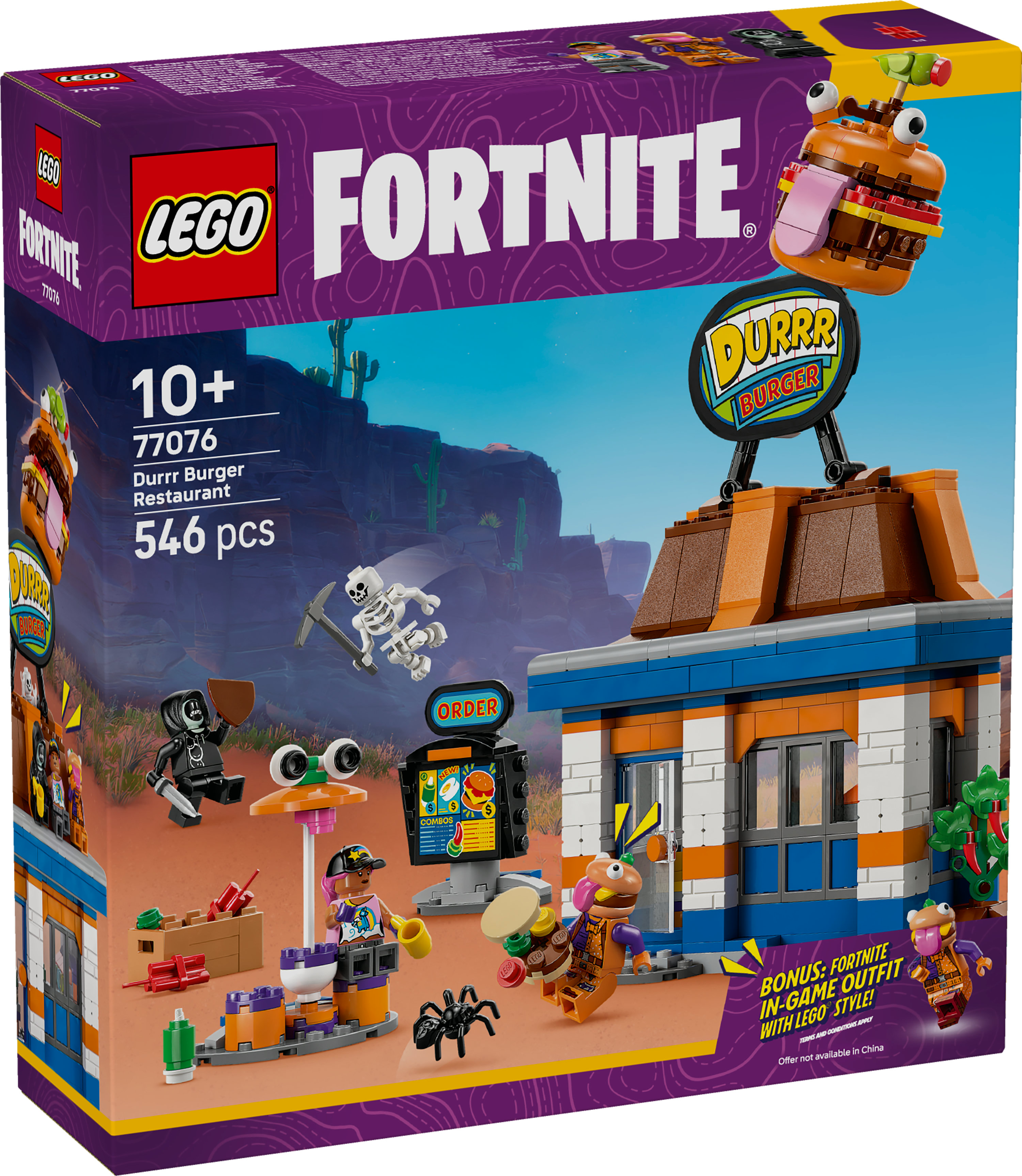 LEGO Fortnite Ristorante di Durrr Burger