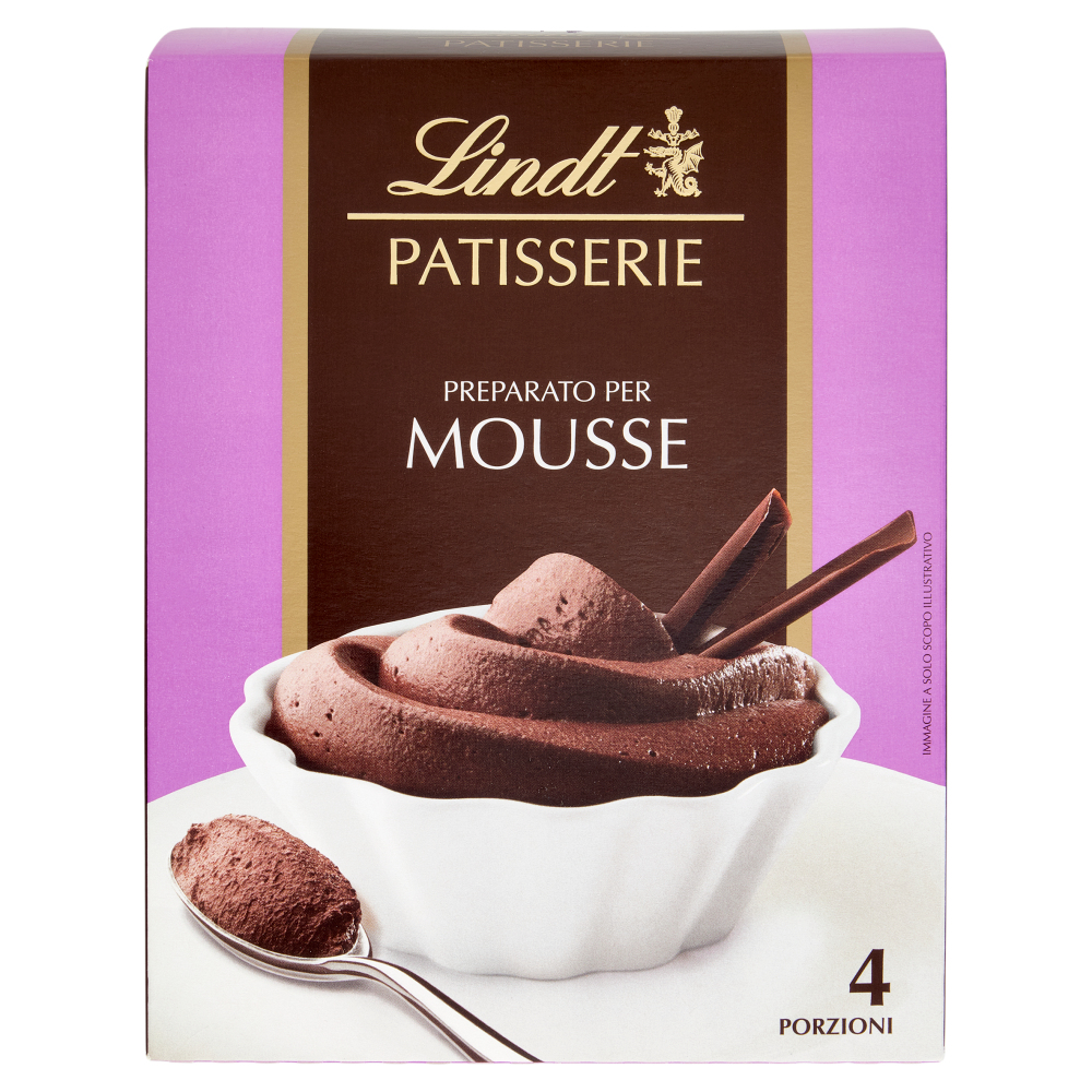 Lindt Mousse Preparato per dolci Cioccolato fondente 110 g