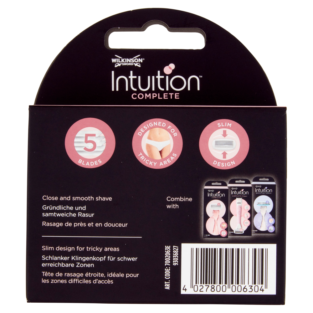 Wilkinson Sword Intuition Complete lame 3 pz