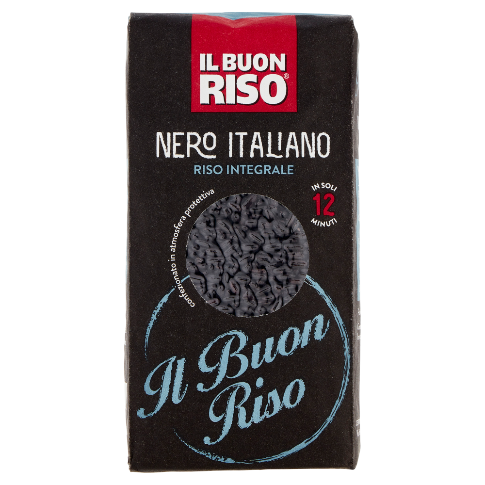 Il Buon Riso Nero Italiano Integrale Parboiled 500 g