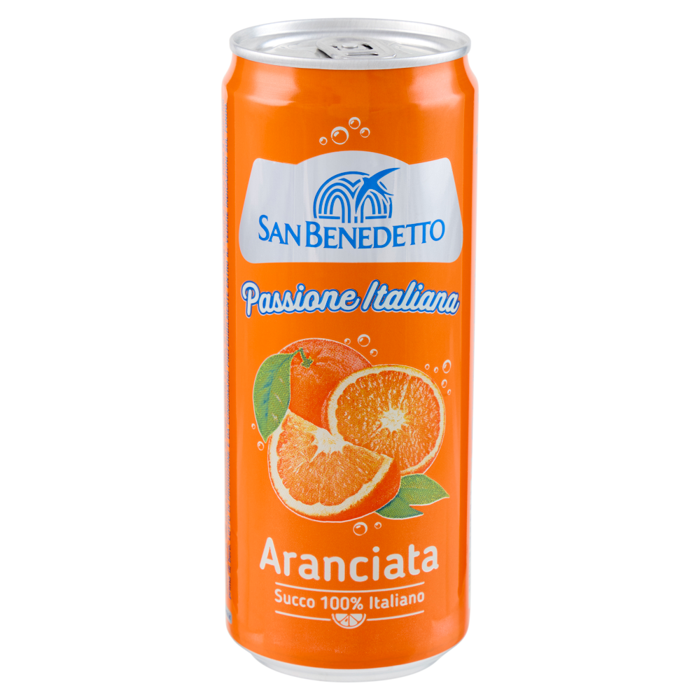San Benedetto Bibite Passione Italiana Aranciata sleek 0,33L 