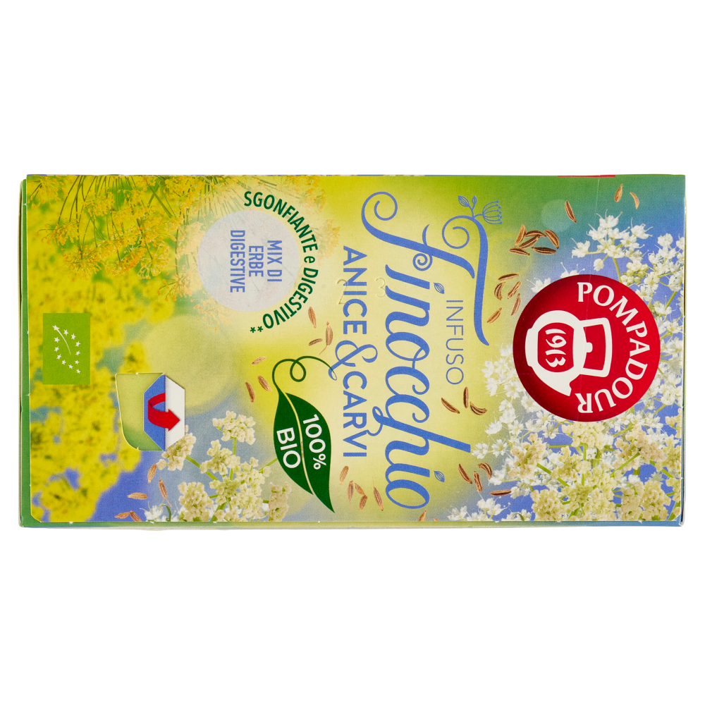 Pompadour Infuso Finocchio Anice & Carvi 18 x 2,25 g