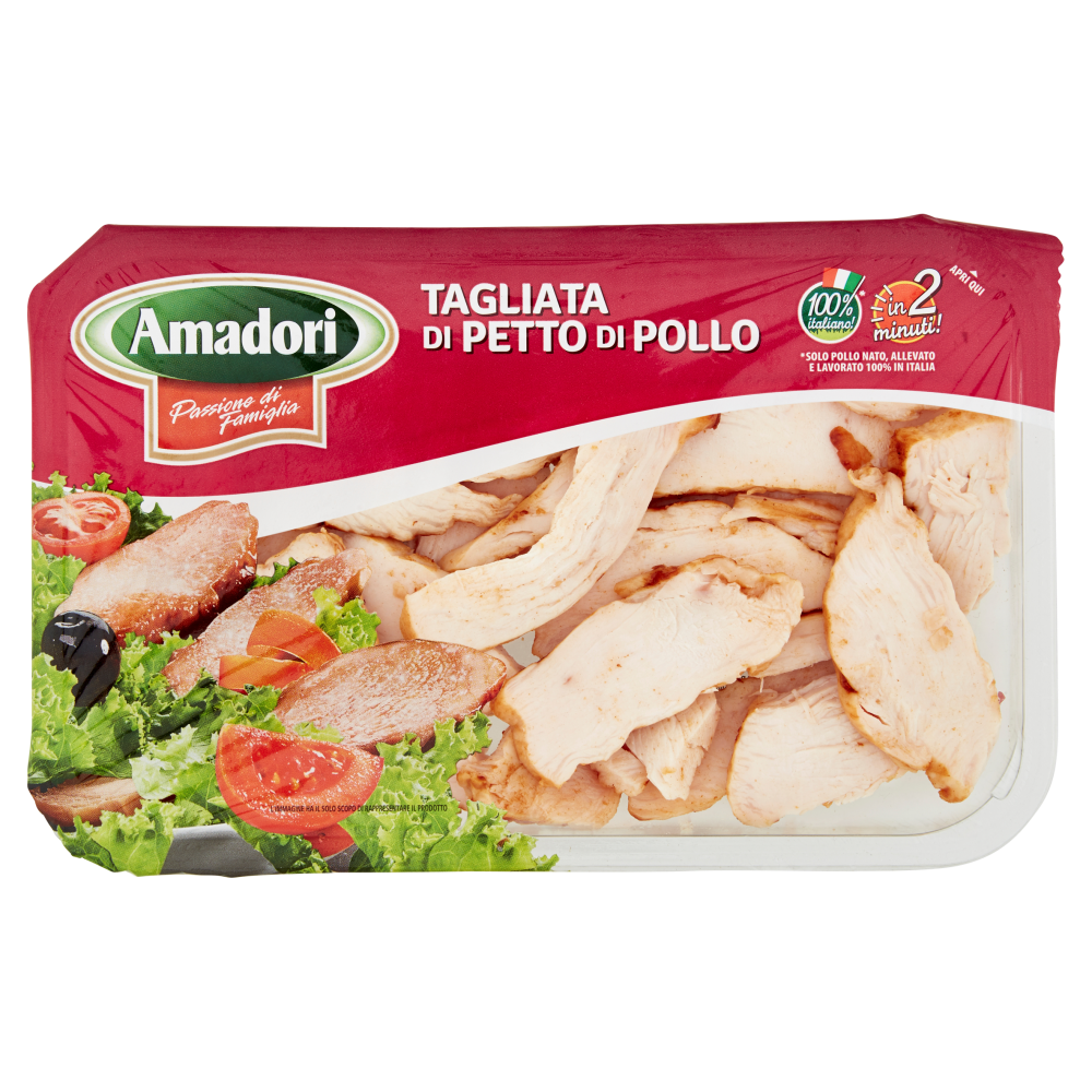 Amadori Tagliata di Petto di Pollo 0,280 kg