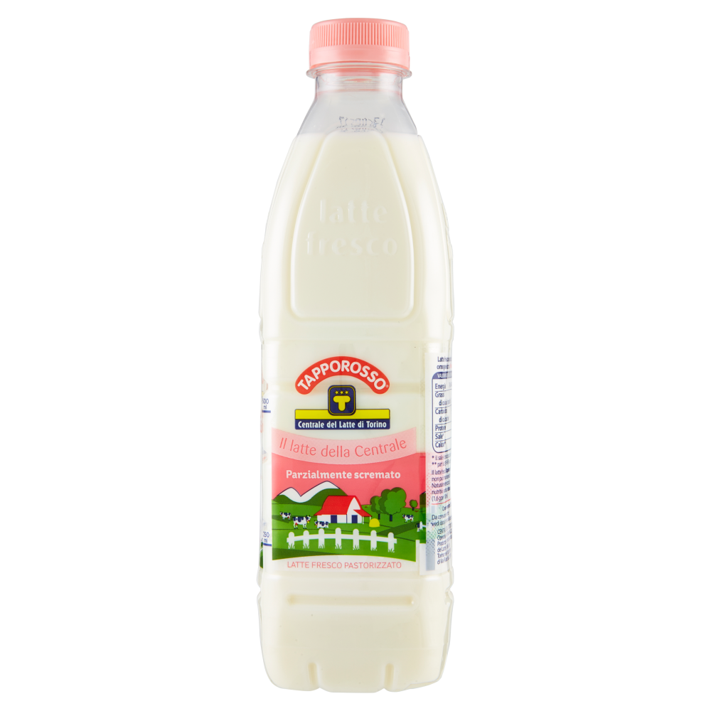 Centrale del Latte di Torino Tapporosso Latte Fresco Pastorizzato Parzialmente scremato 1000 ml