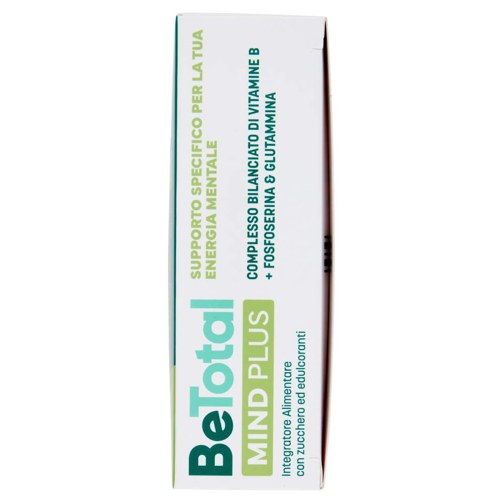 BeTotal Mind Plus Vitamina B Supporto per Stanchezza e Concentrazione Adulti e Bambini 6+ 20 Bst 50g