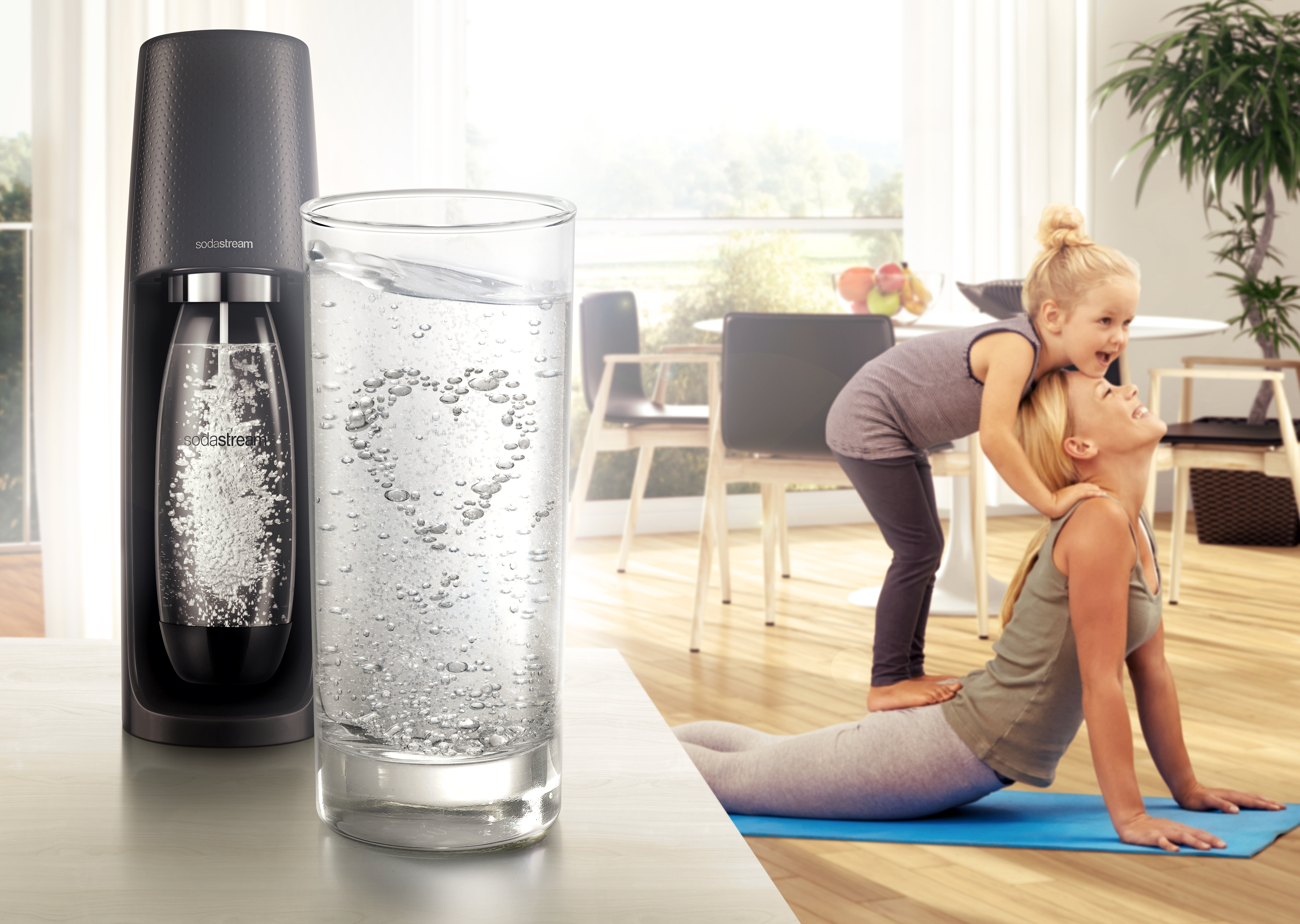 SodaStream Spirit Plastica Nero