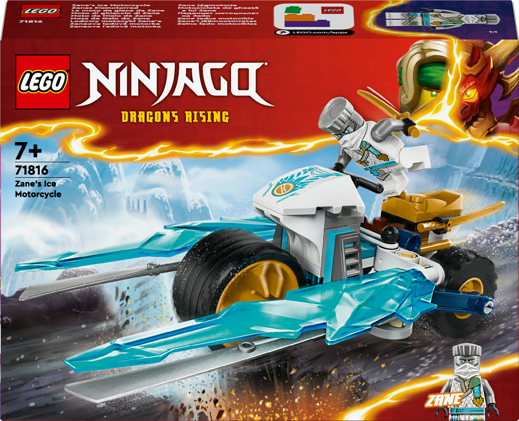 LEGO NINJAGO Moto di ghiaccio di Zane