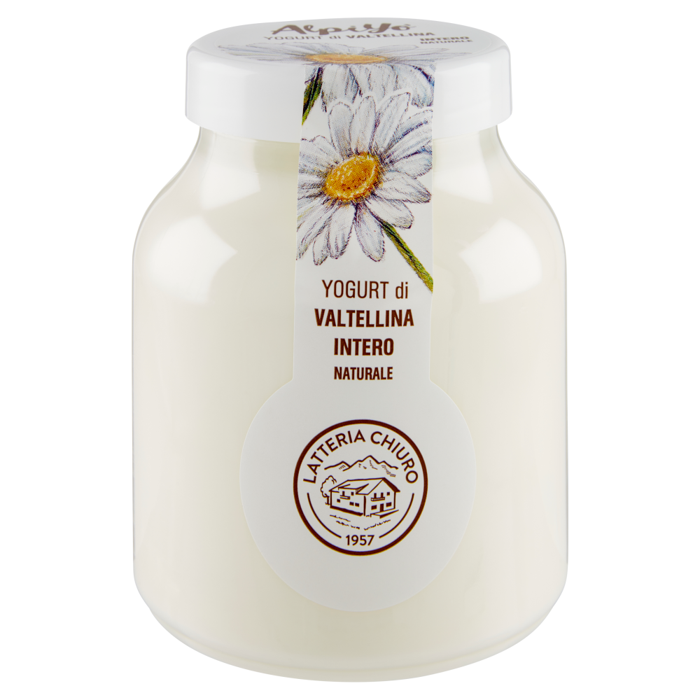 AlpiYò Yogurt di Valtellina Intero Naturale 500 g