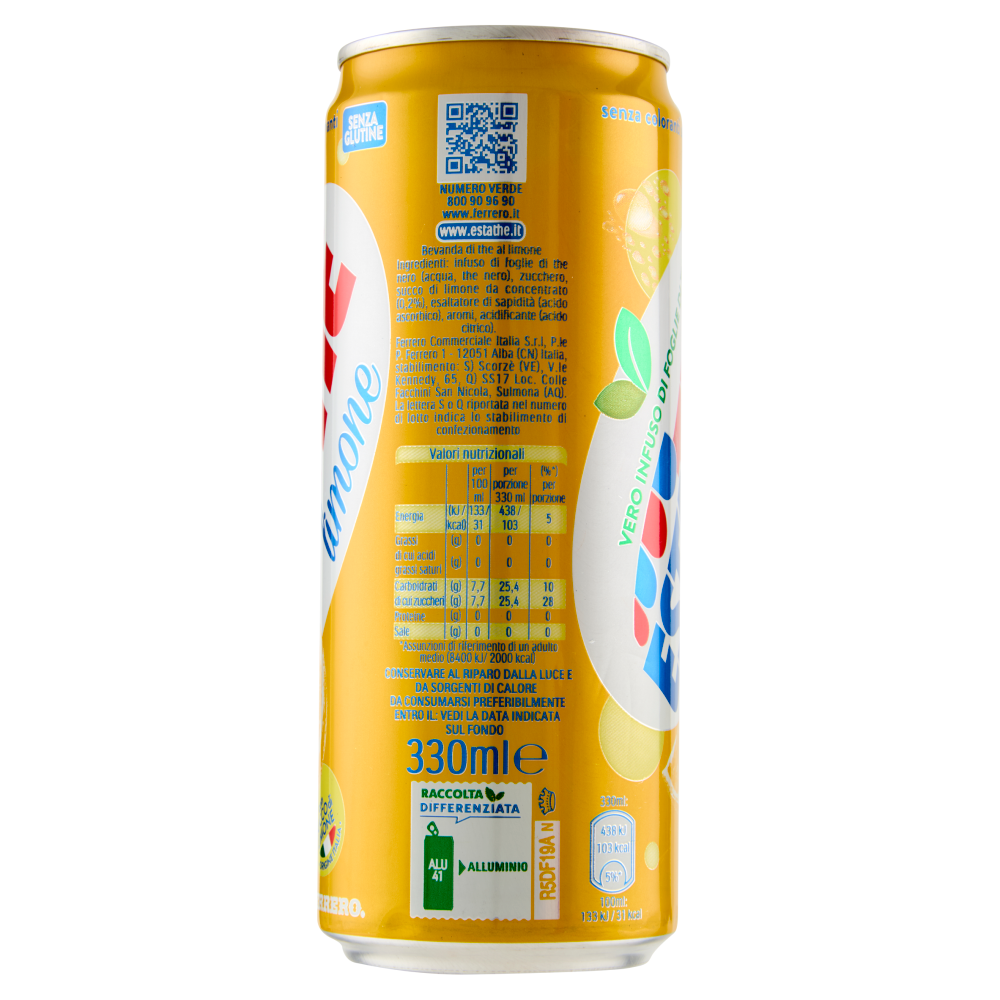 Estathé limone 330 ml