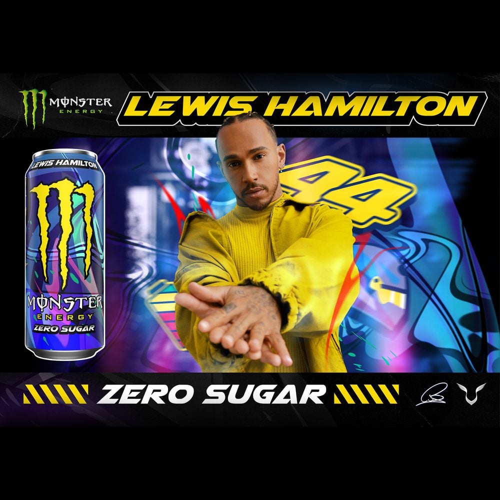 Monster Energy Lewis Hamilton Zero Sugar 500ml
