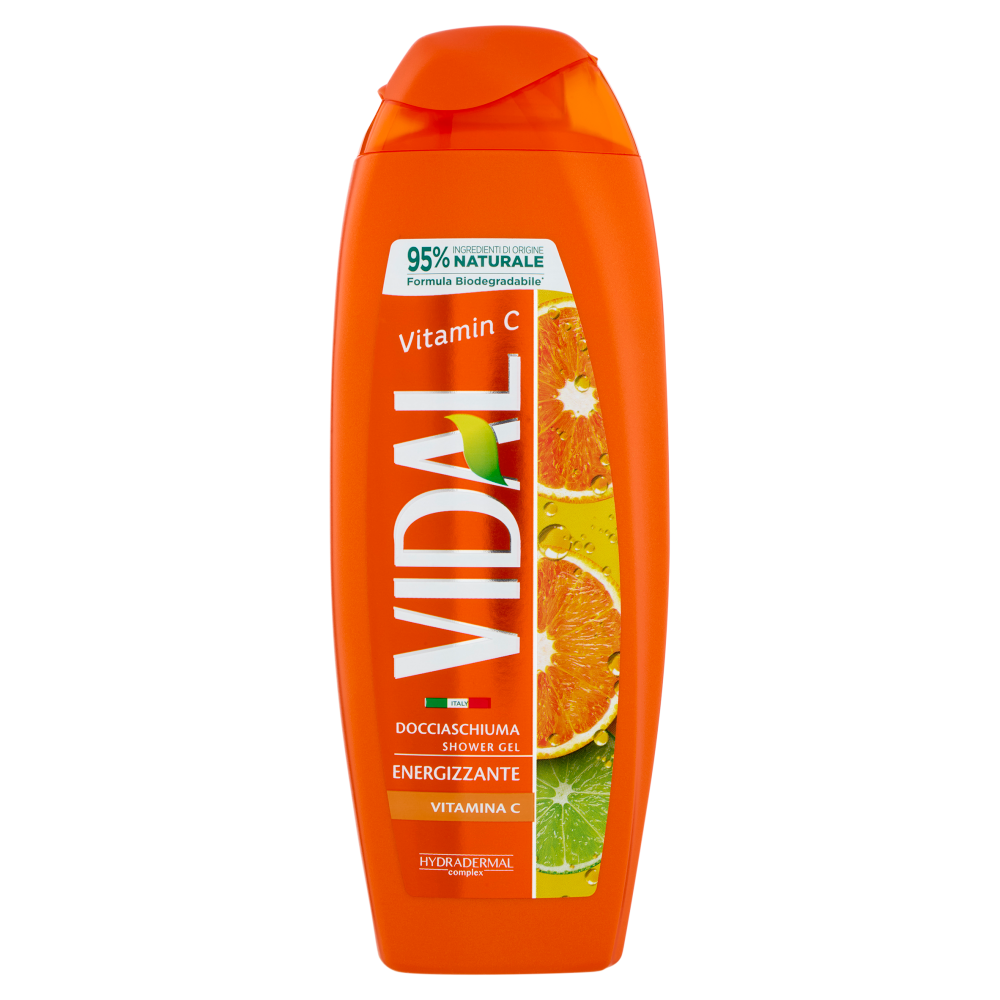 Vidal Vitamin C Docciaschiuma Energizzante Vitamina C 250 ml