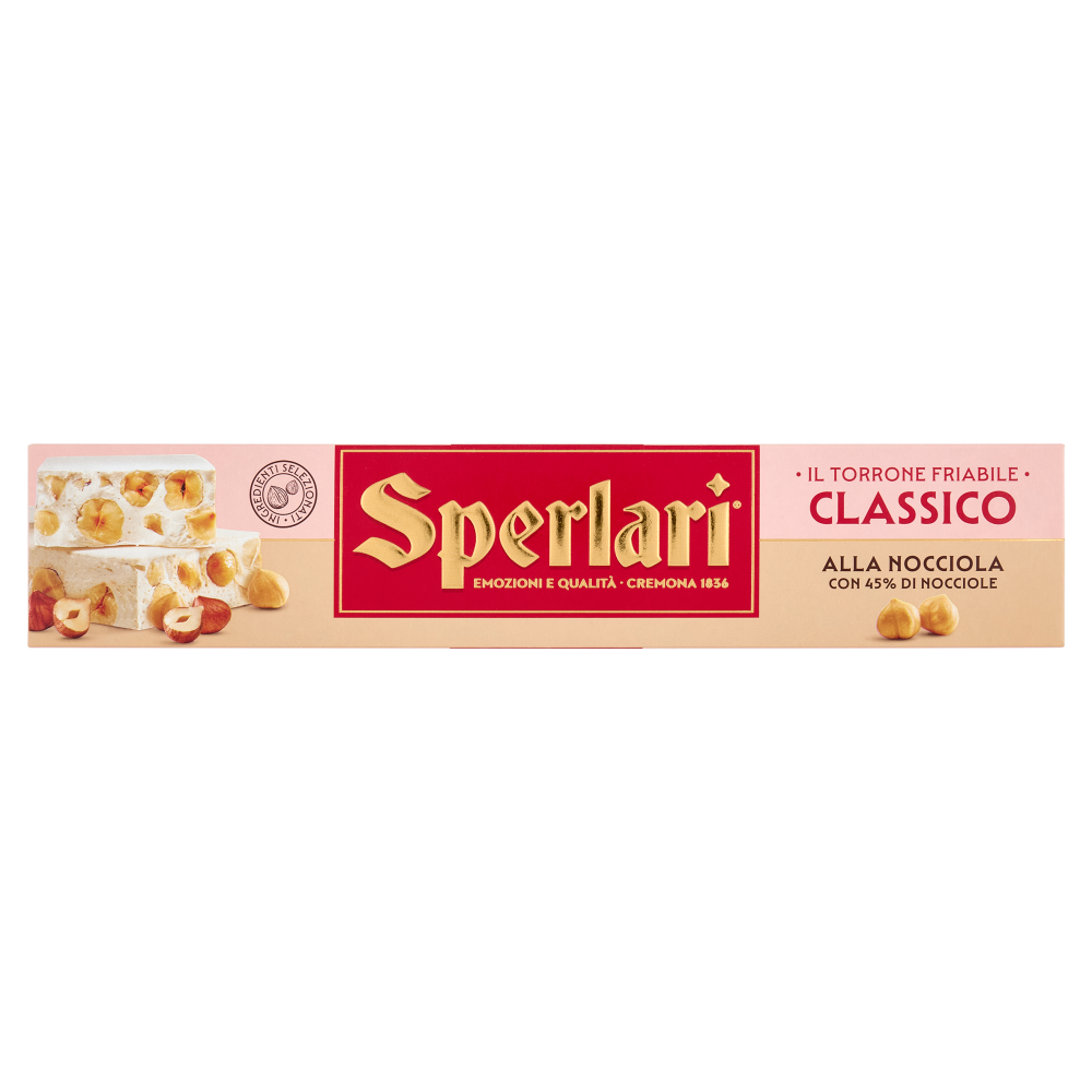 Sperlari il Torrone Friabile Classico alla Nocciola 250 g