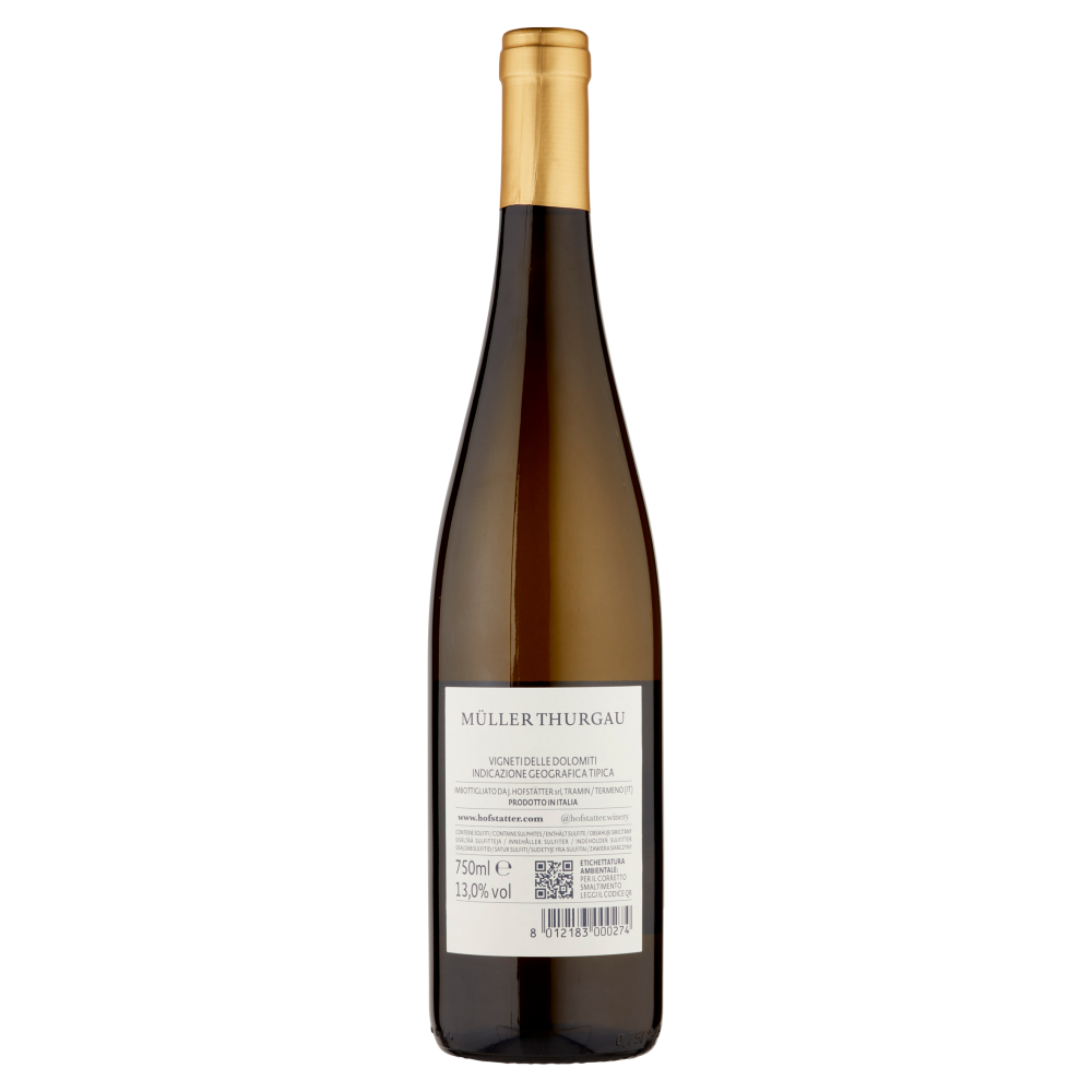 J. Hofstätter Müller Thurgau Vigneti delle Dolomiti IGT 750 ml