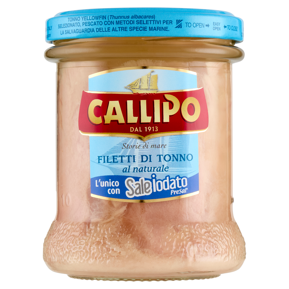 Callipo Filetti di Tonno al naturale 176 g