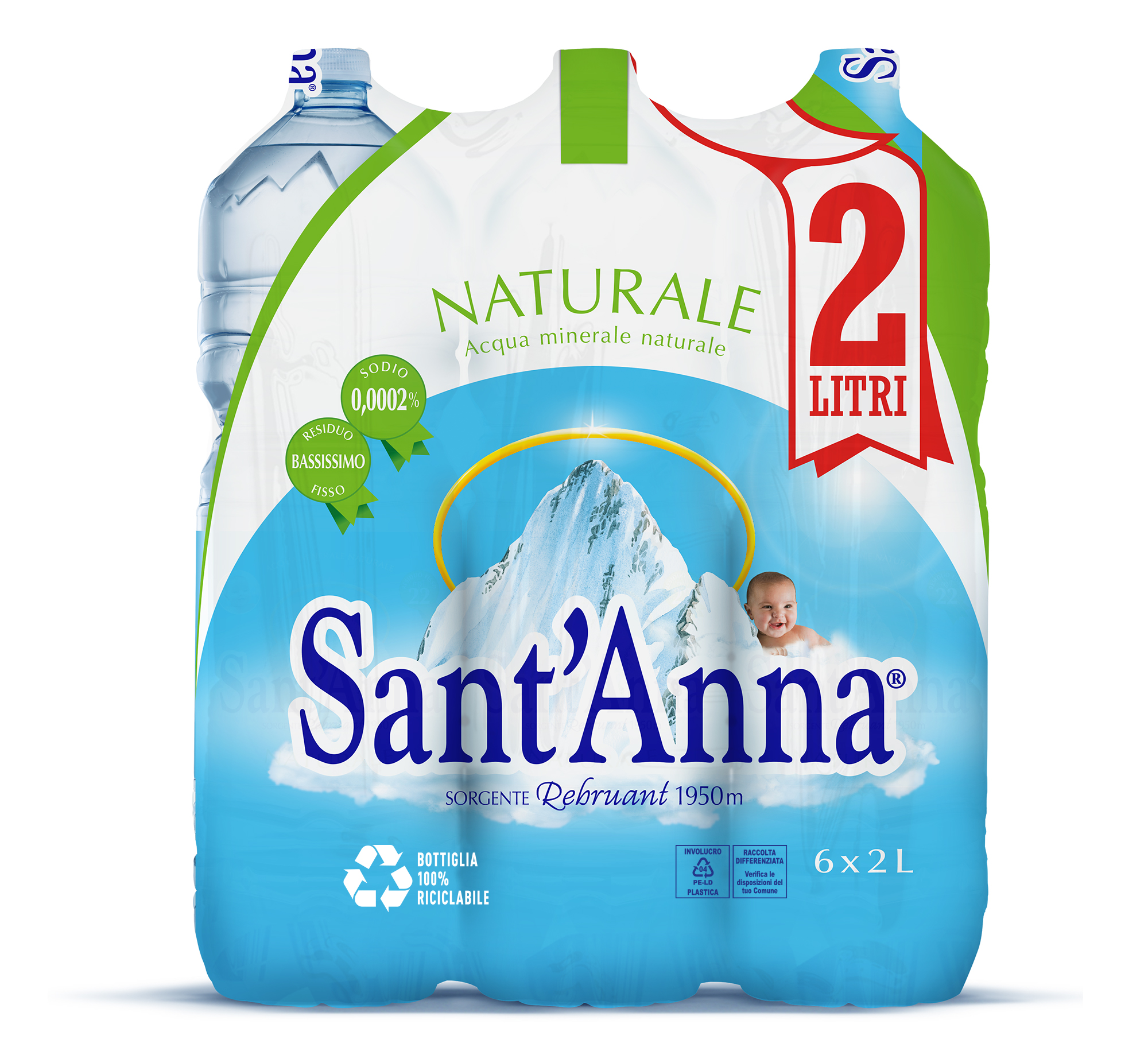 Sant'Anna Pet Lt 2,0X6 Naturale