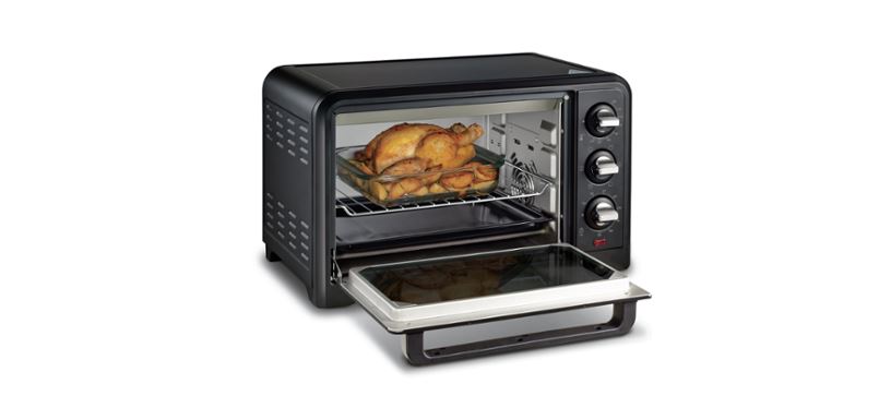 Moulinex OX4448 Optimo Forno Elettrico con Capacit&agrave; di 19 L, Potenza 1380 W, Nero 71x117x81cm