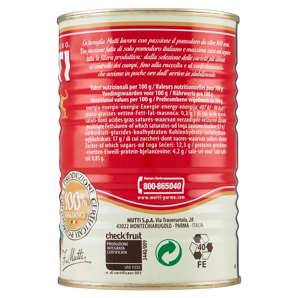 Mutti Doppio Concentrato di Pomodoro 440 g