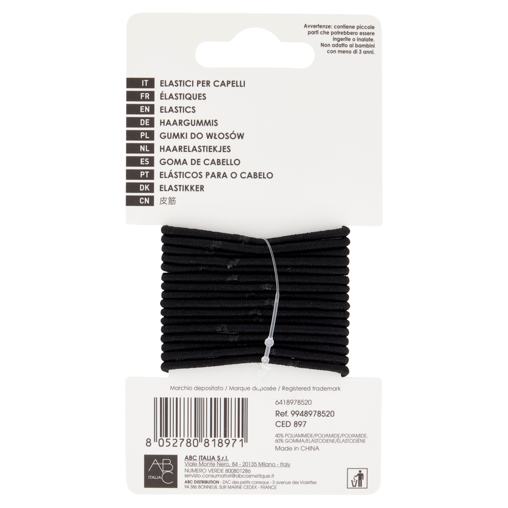 Franck Provost Elastici per Capelli 16 pz