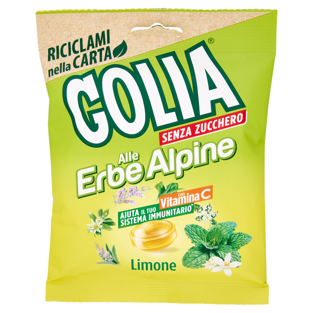 Golia alle Erbe Alpine Limone 70 g