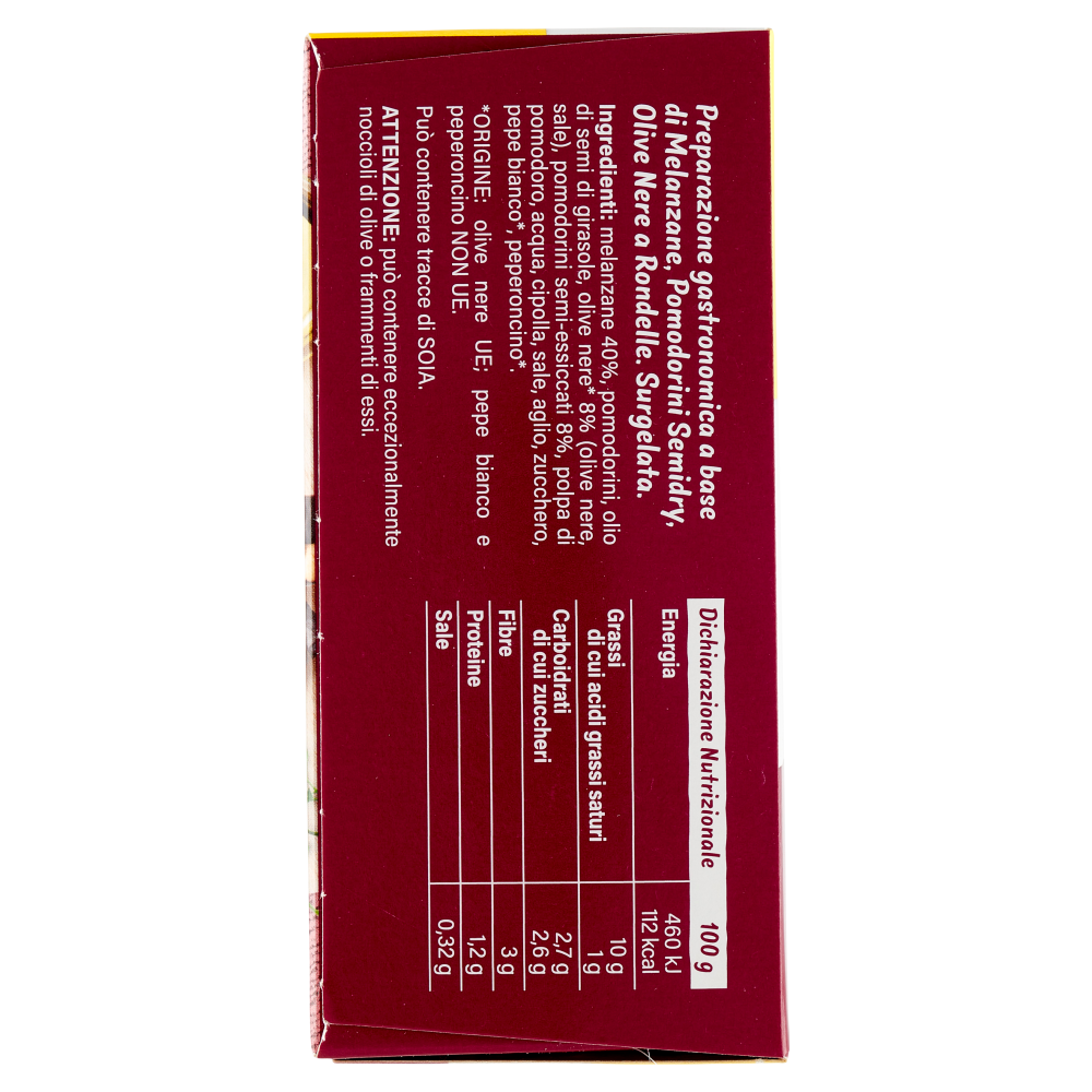 Orogel Crea Tu Mix di melanzane, olive e pomodorini semidry Surgelati 320 g